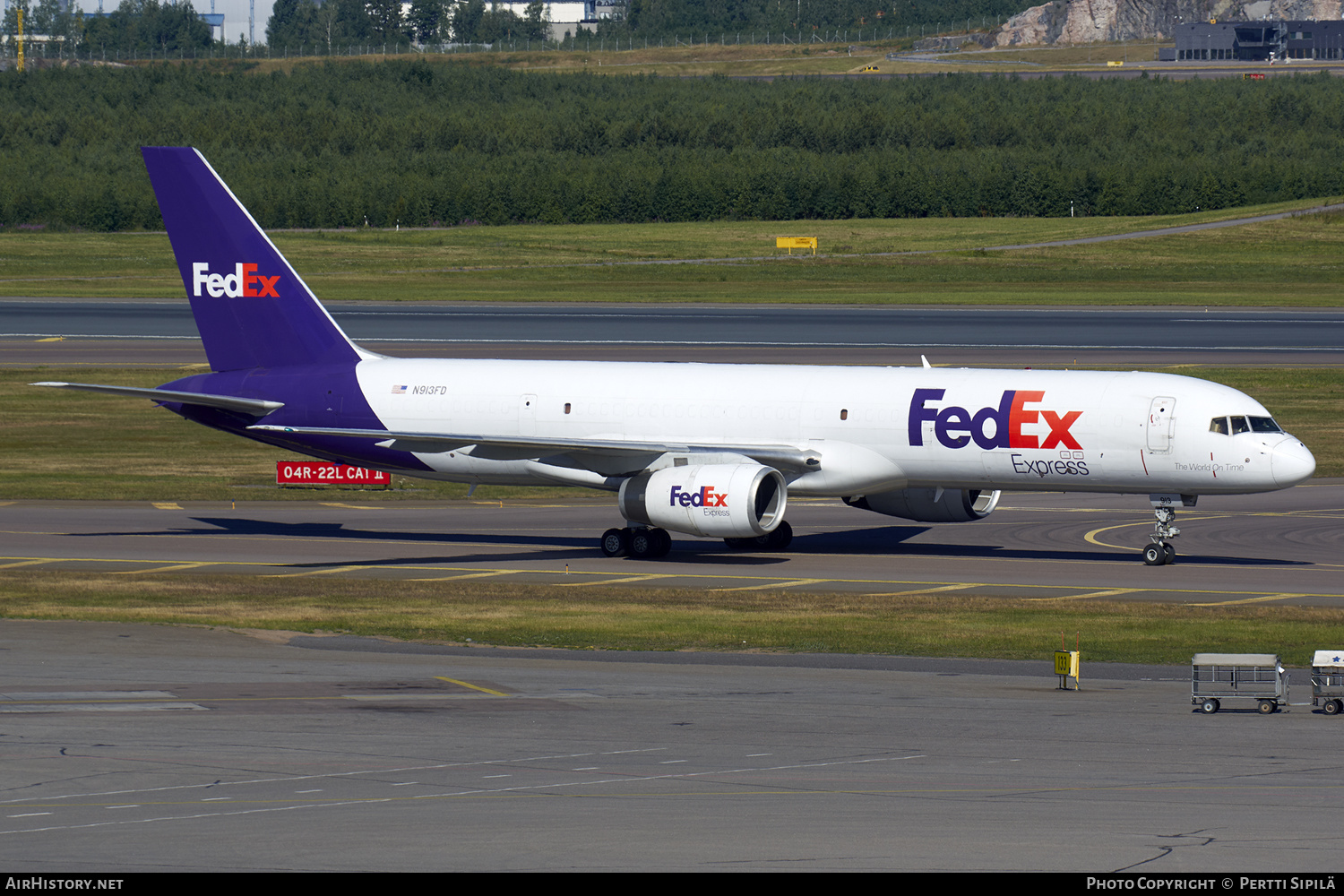 Aircraft Photo of N913FD | Boeing 757-28A(SF) | FedEx Express - Federal Express | AirHistory.net #149749