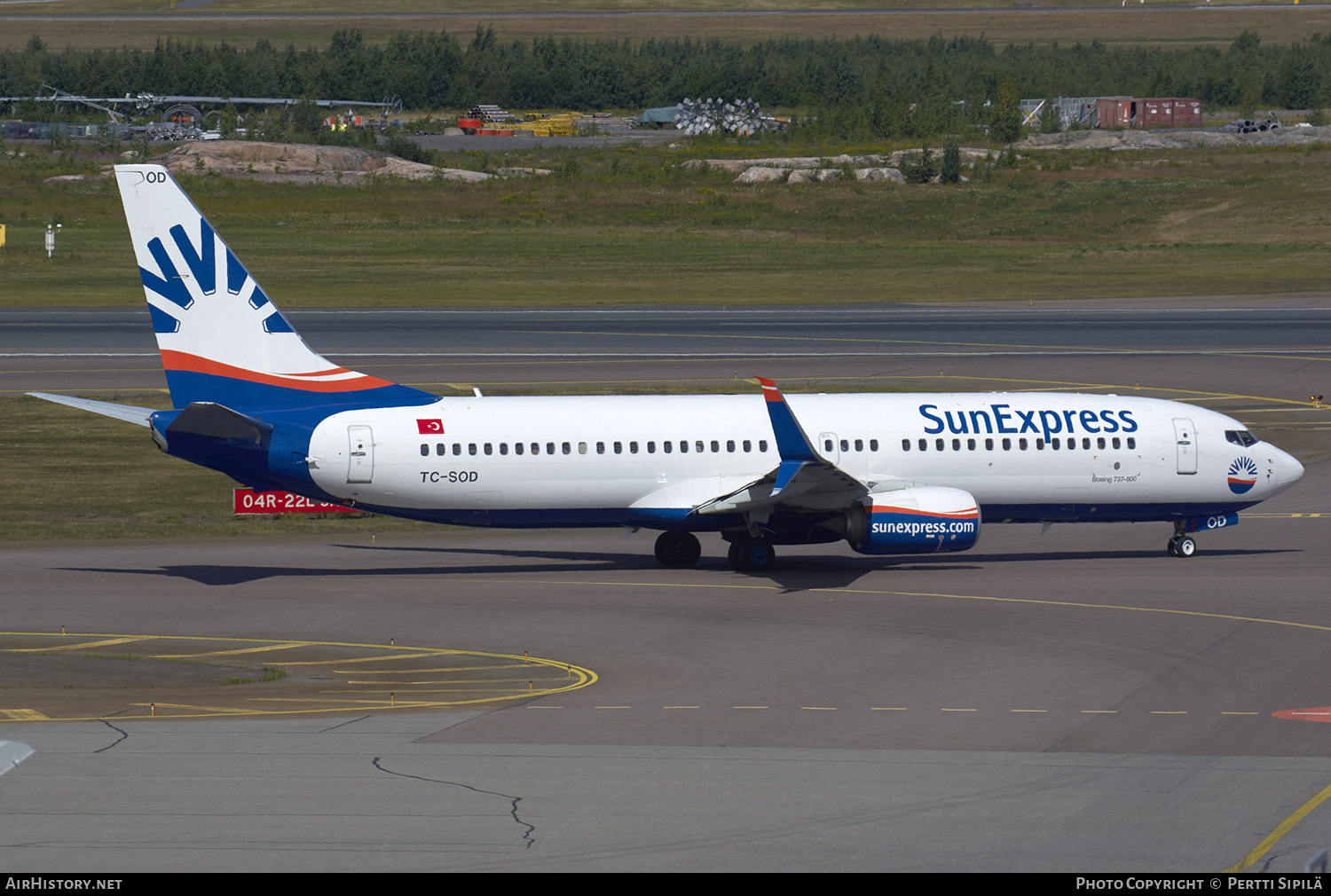 Aircraft Photo of TC-SOD | Boeing 737-800 | SunExpress | AirHistory.net #149752