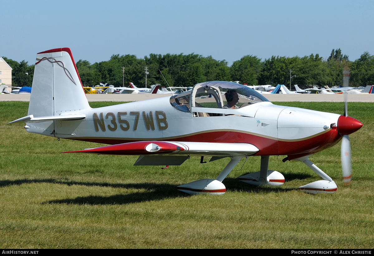 Aircraft Photo of N357WB | Van's RV-7A | AirHistory.net #149756