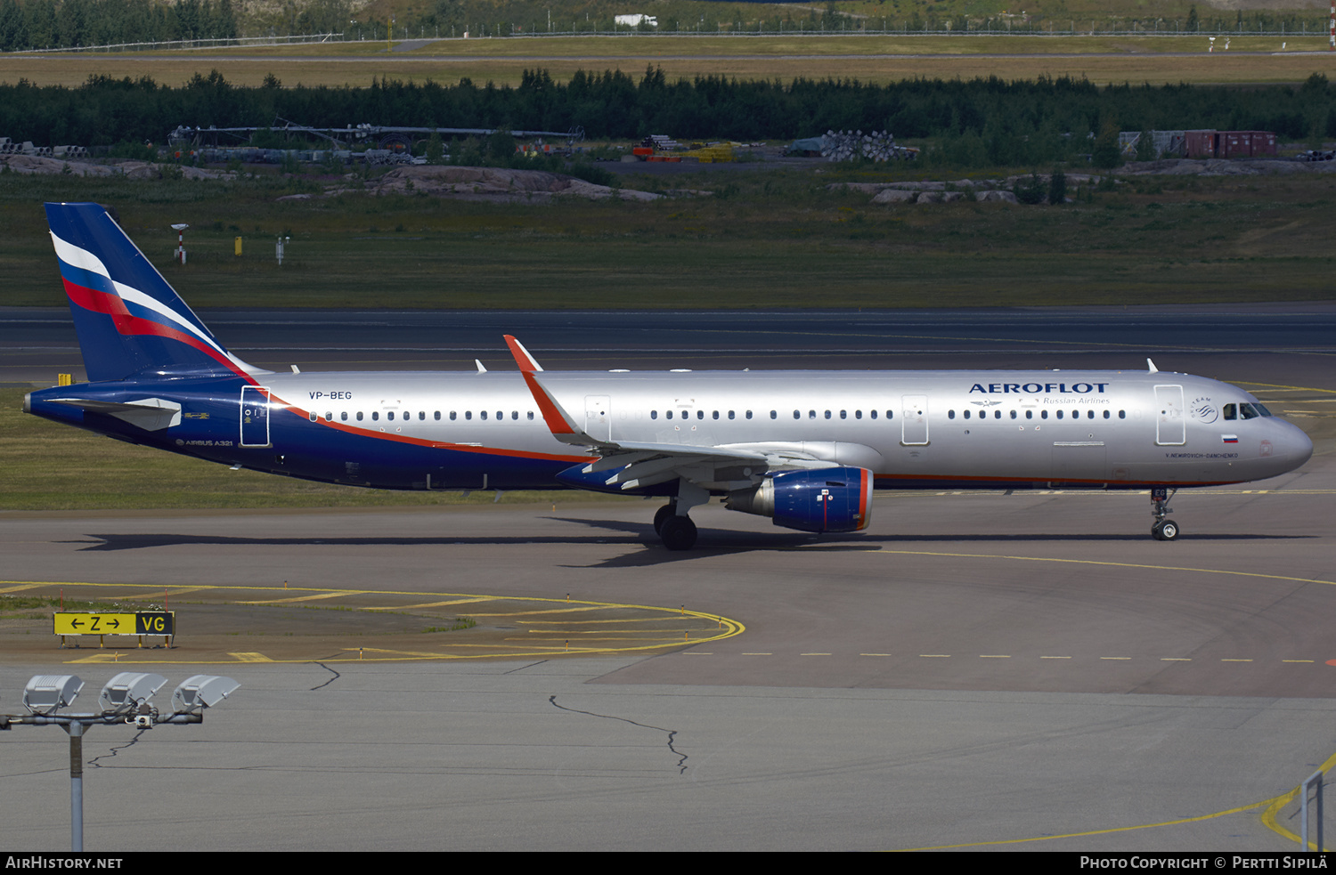 Aircraft Photo of VP-BEG | Airbus A321-211 | Aeroflot - Russian Airlines | AirHistory.net #149757