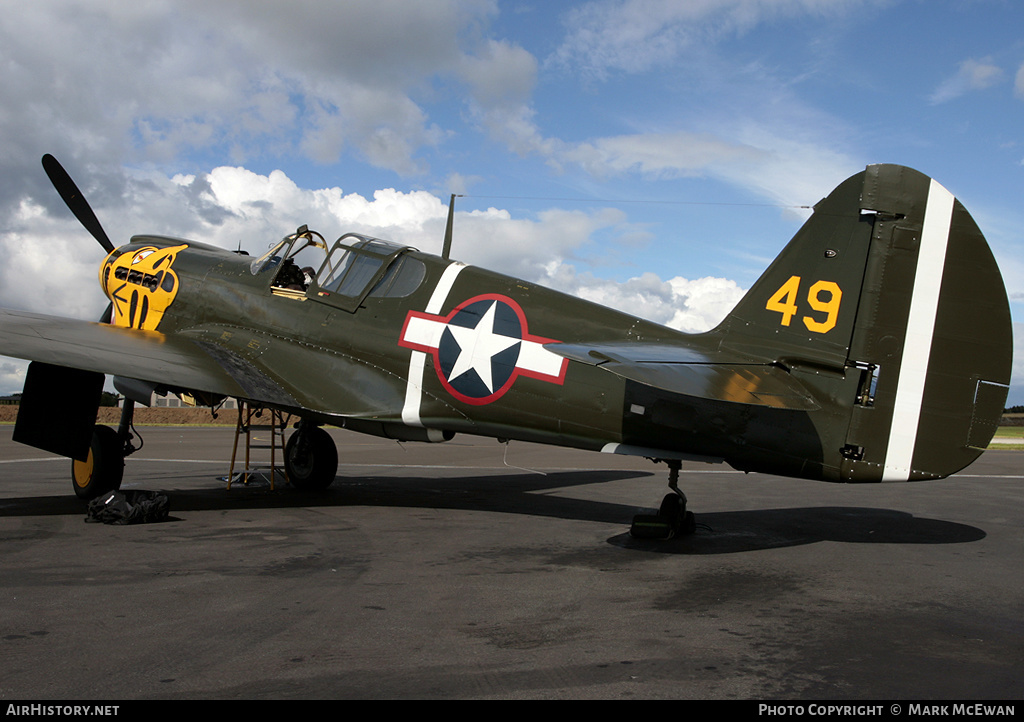 Aircraft Photo of G-KITT | Curtiss P-40M Warhawk | USA - Air Force | AirHistory.net #149767