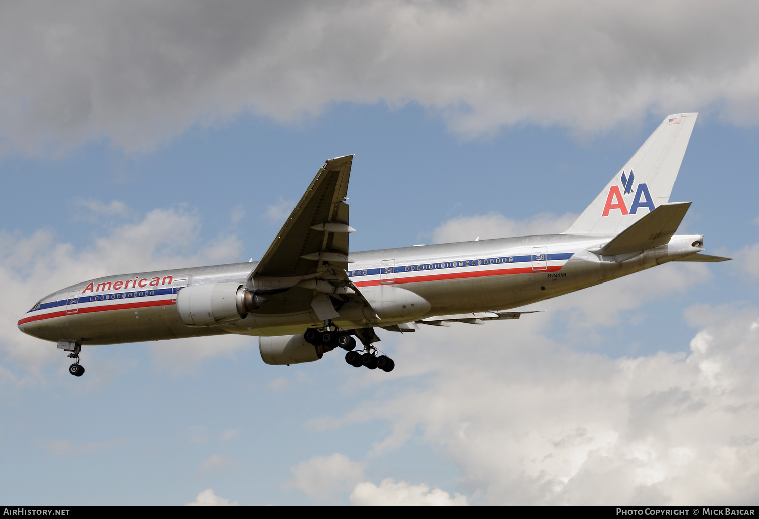 Aircraft Photo of N784AN | Boeing 777-223/ER | American Airlines | AirHistory.net #149782