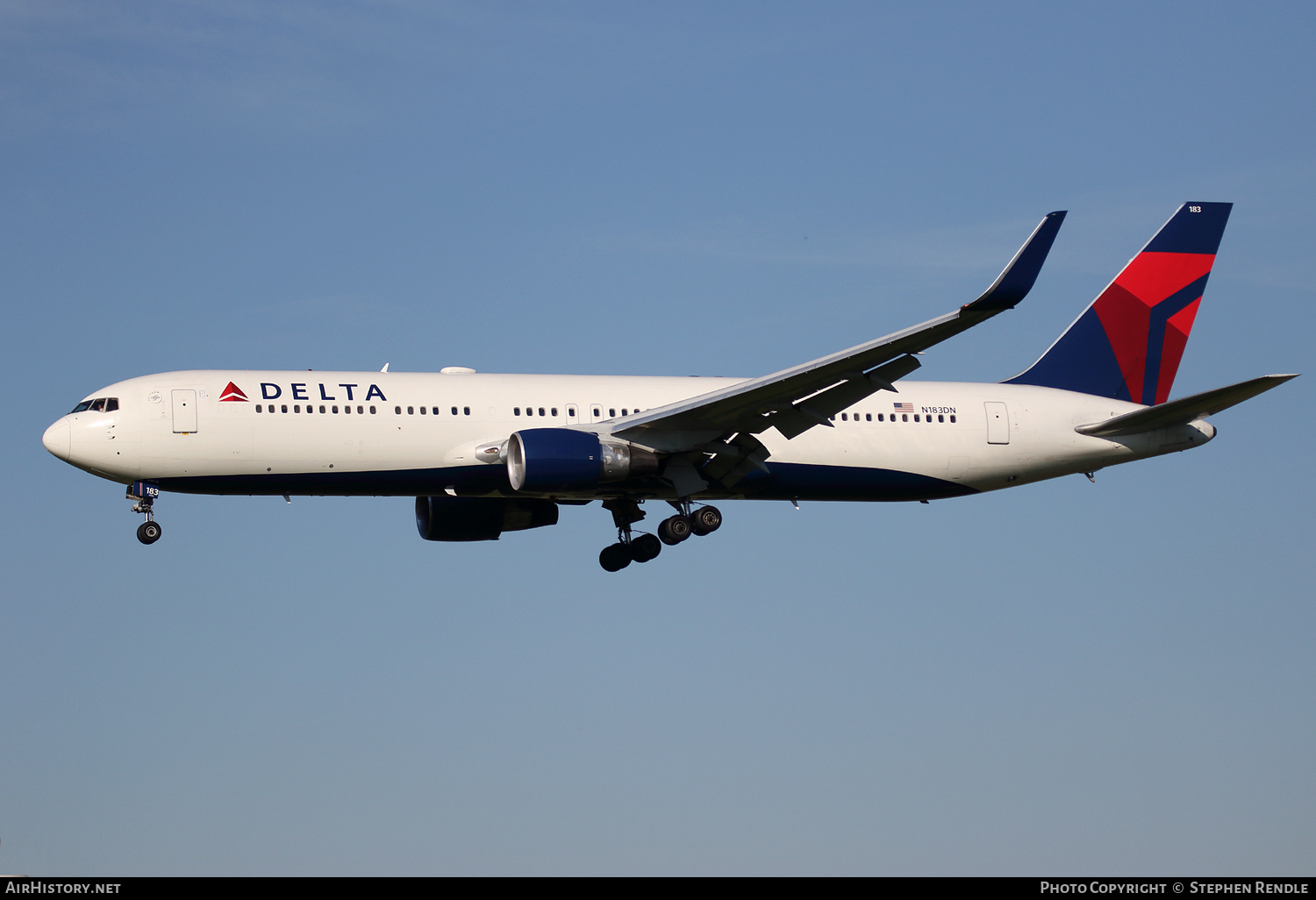 Aircraft Photo of N183DN | Boeing 767-332/ER | Delta Air Lines | AirHistory.net #149783