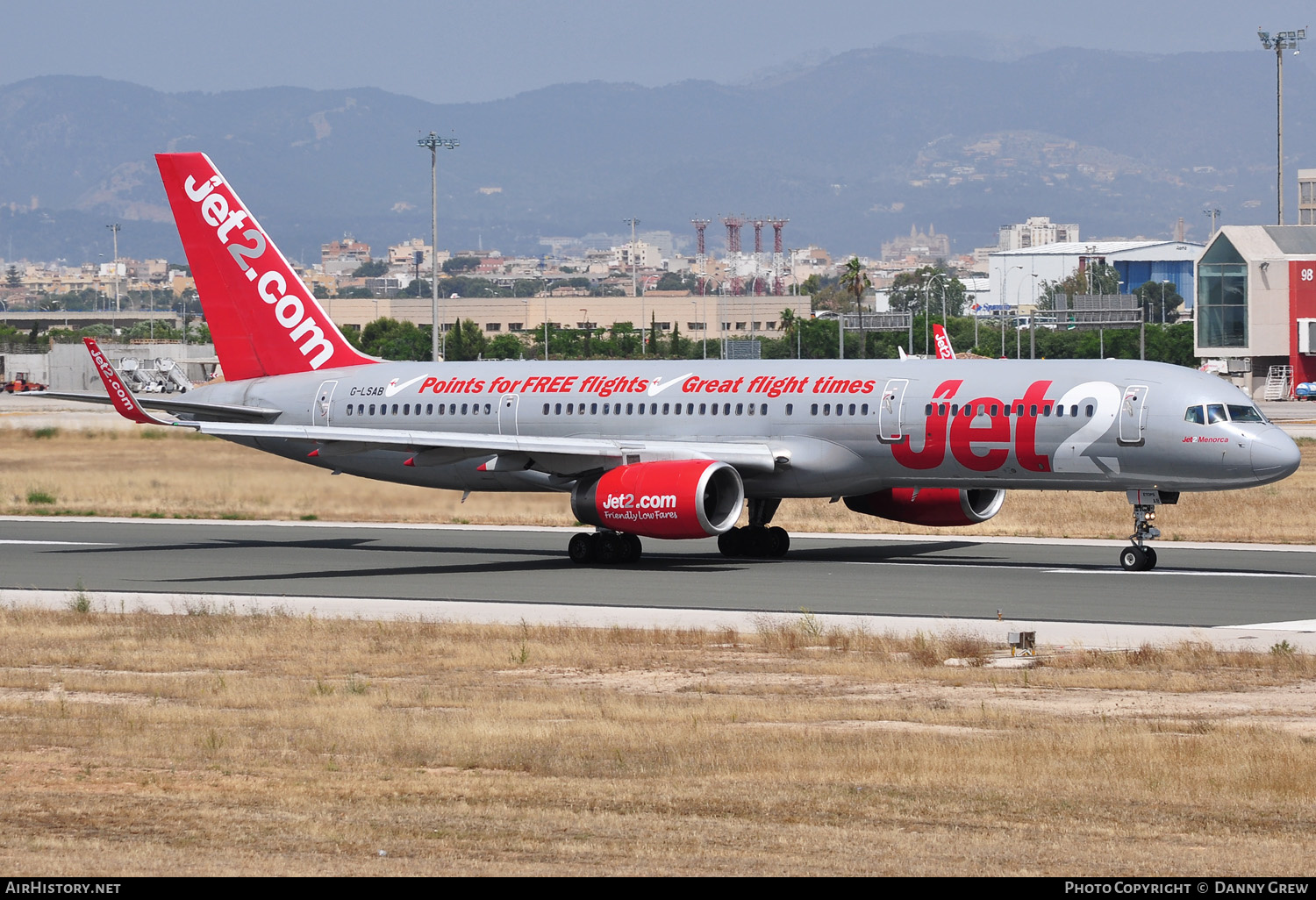 Aircraft Photo of G-LSAB | Boeing 757-27B | Jet2 | AirHistory.net #149788