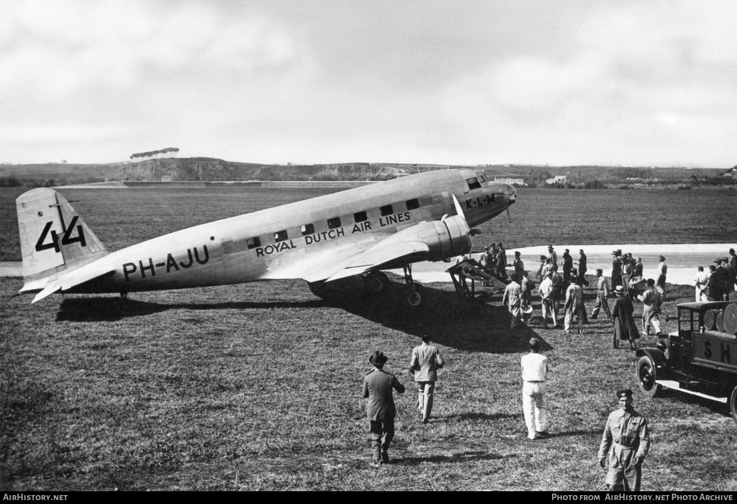 Aircraft Photo of PH-AJU | Douglas DC-2-115A | KLM - Royal Dutch Airlines | AirHistory.net #149810