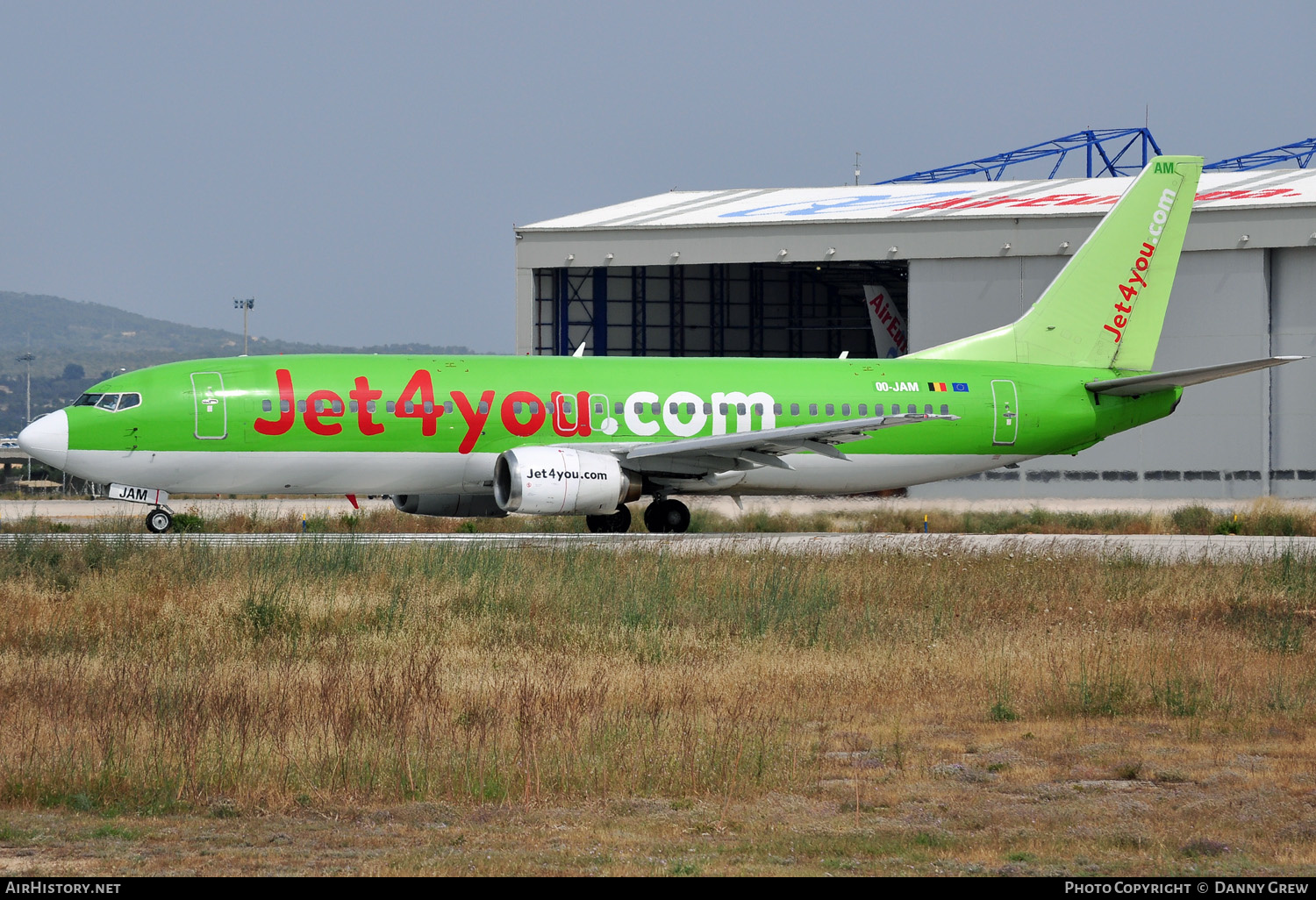 Aircraft Photo of OO-JAM | Boeing 737-46J | Jet4you | AirHistory.net #149812