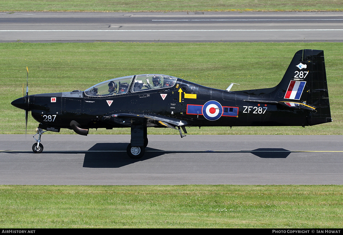 Aircraft Photo of ZF287 | Short S-312 Tucano T1 | UK - Air Force | AirHistory.net #149815