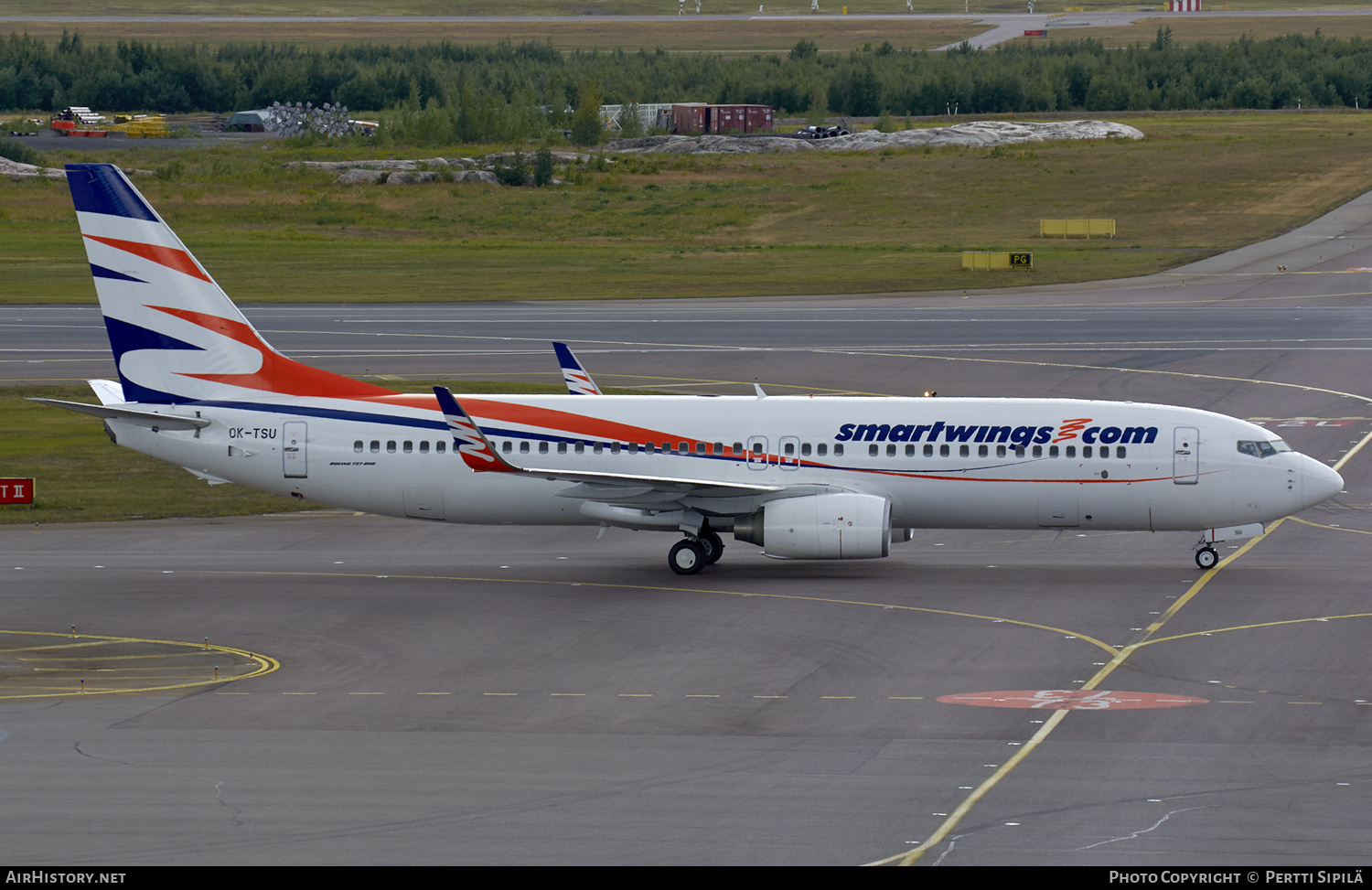 Aircraft Photo of OK-TSU | Boeing 737-8FZ | Smartwings | AirHistory.net #149820