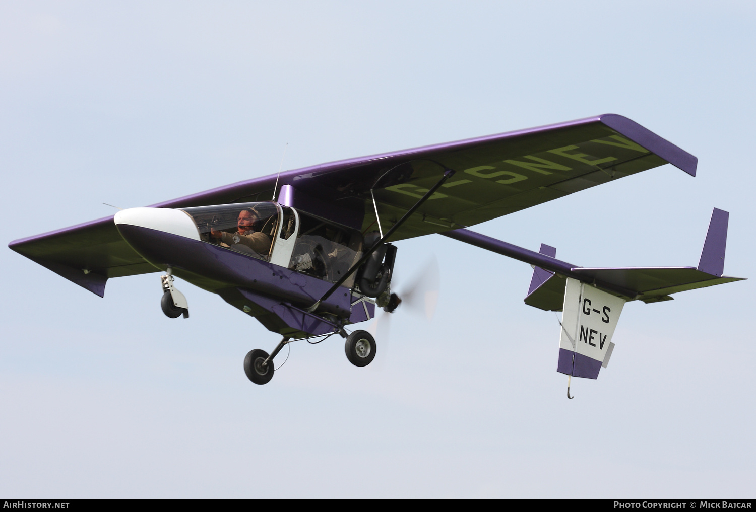 Aircraft Photo of G-SNEV | CFM Streak Shadow SA | AirHistory.net #149824