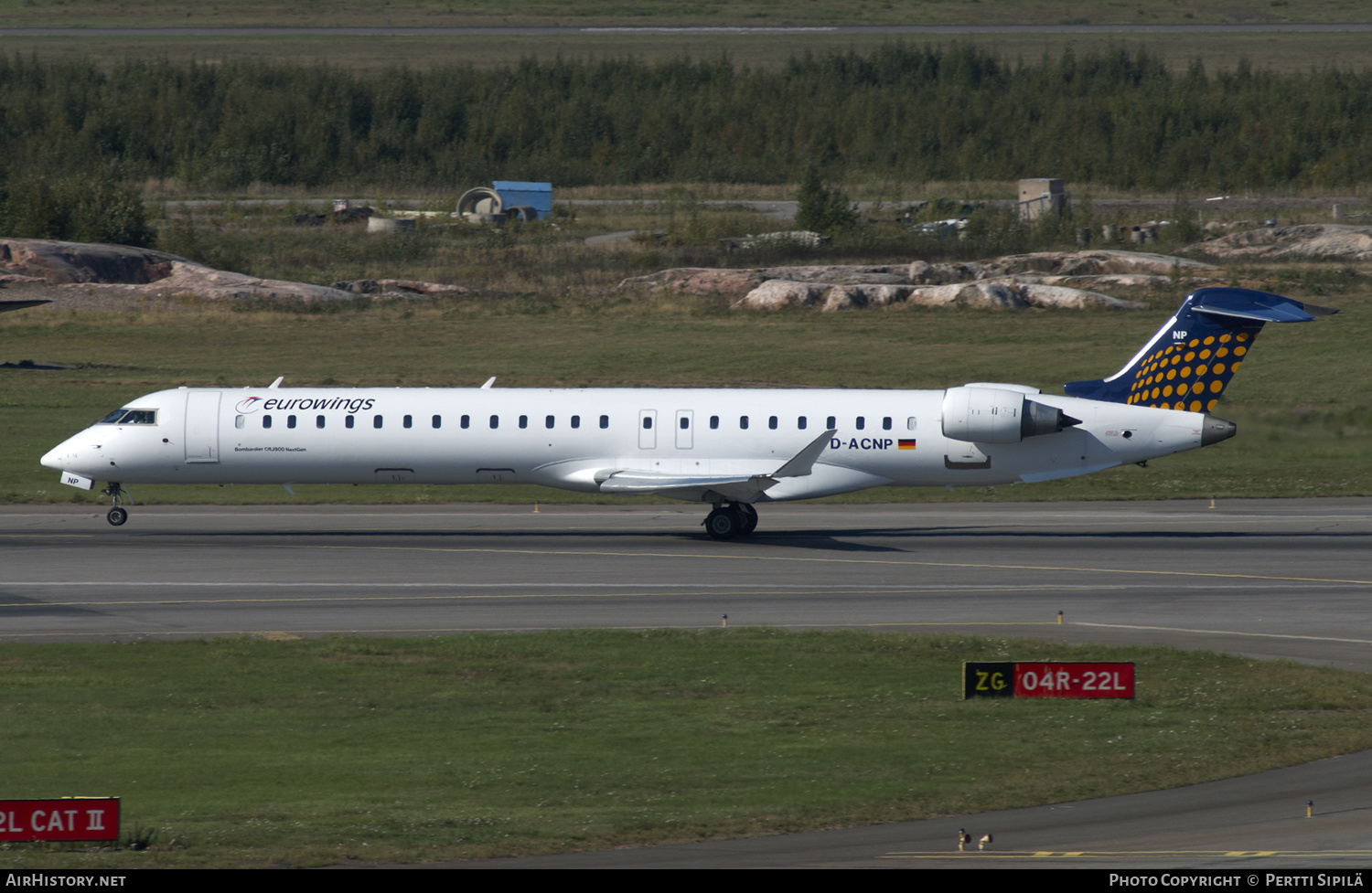 Aircraft Photo of D-ACNP | Bombardier CRJ-900LR NG (CL-600-2D24) | Eurowings | AirHistory.net #149864