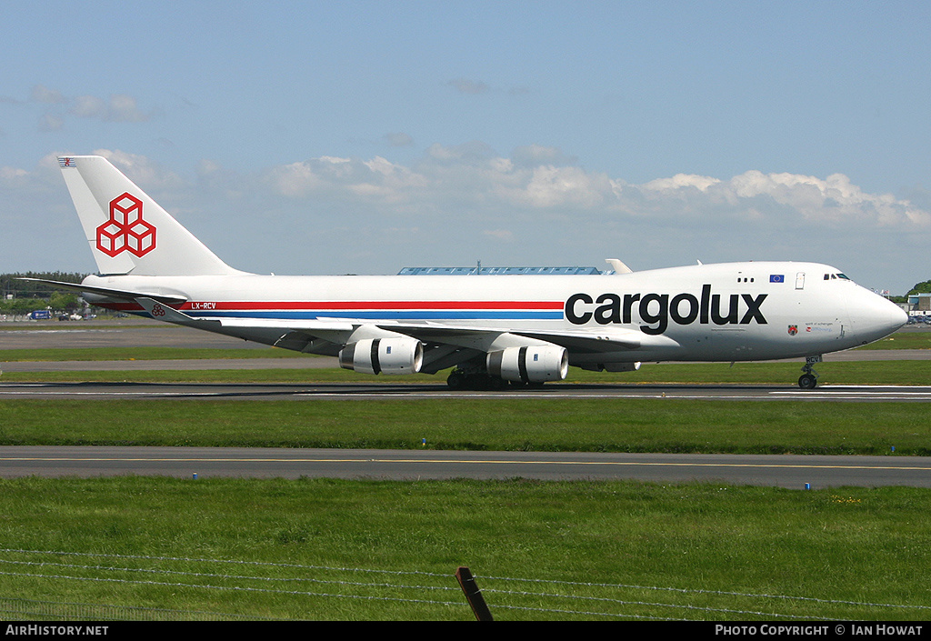 Aircraft Photo of LX-RCV | Boeing 747-4R7F/SCD | Cargolux | AirHistory.net #149872