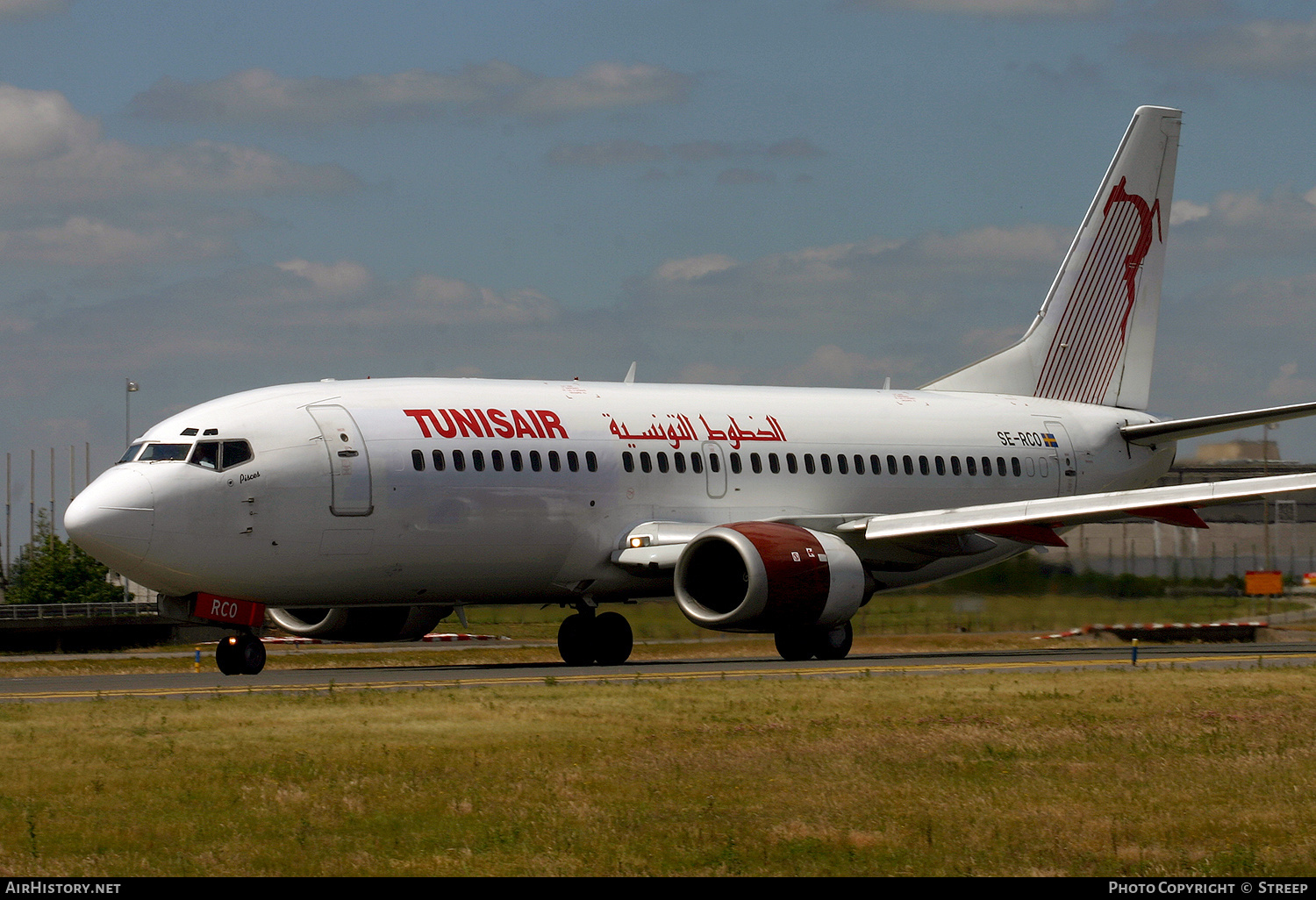 Aircraft Photo of SE-RCO | Boeing 737-33A | Tunisair | AirHistory.net #149873