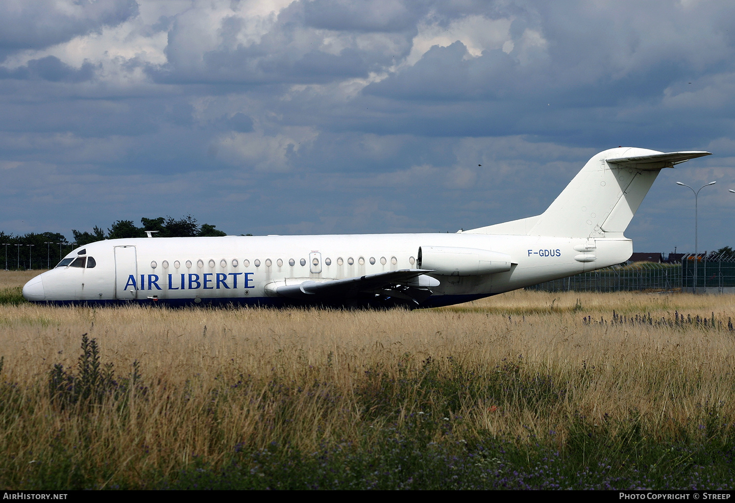 Aircraft Photo of F-GDUS | Fokker F28-2000 Fellowship | Air Liberté | AirHistory.net #149876