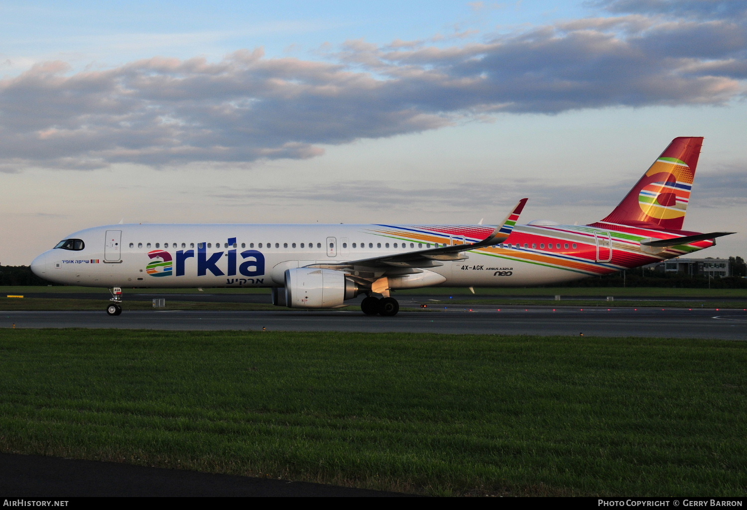 Aircraft Photo of 4X-AGK | Airbus A321-251NX | Arkia Israeli Airlines | AirHistory.net #149883