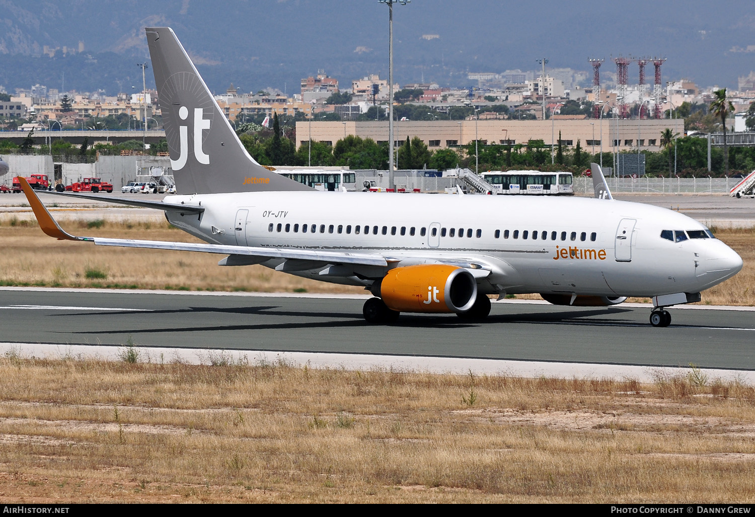 Aircraft Photo of OY-JTV | Boeing 737-7L9 | Jettime | AirHistory.net #149895