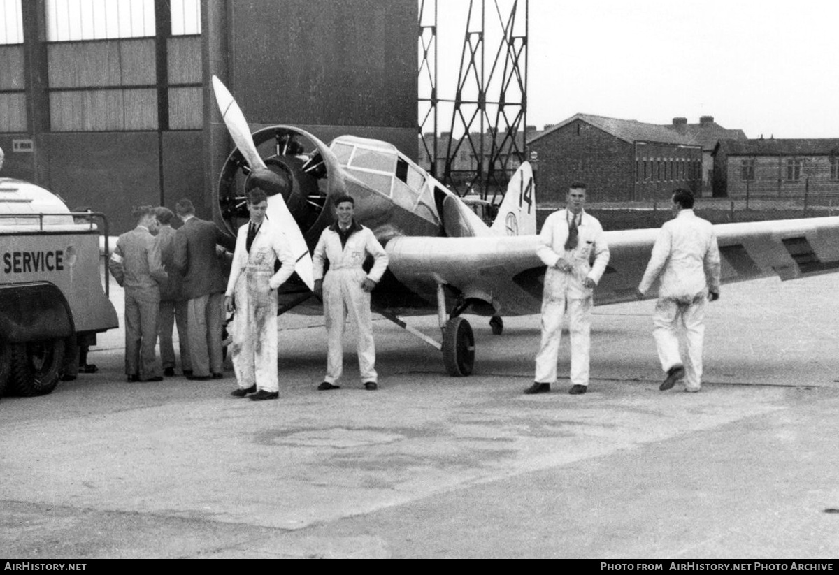 Aircraft Photo of G-ACJL | Airspeed AS-5A Courier | AirHistory.net #149897