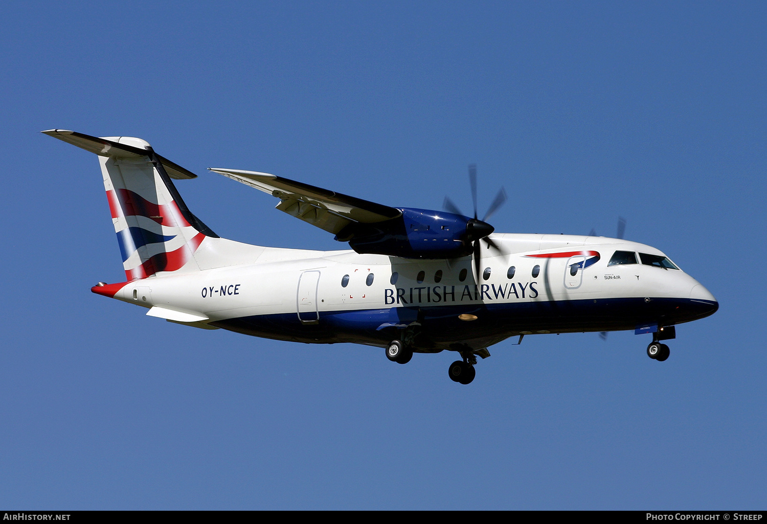 Aircraft Photo of OY-NCE | Dornier 328-110 | British Airways | AirHistory.net #149907