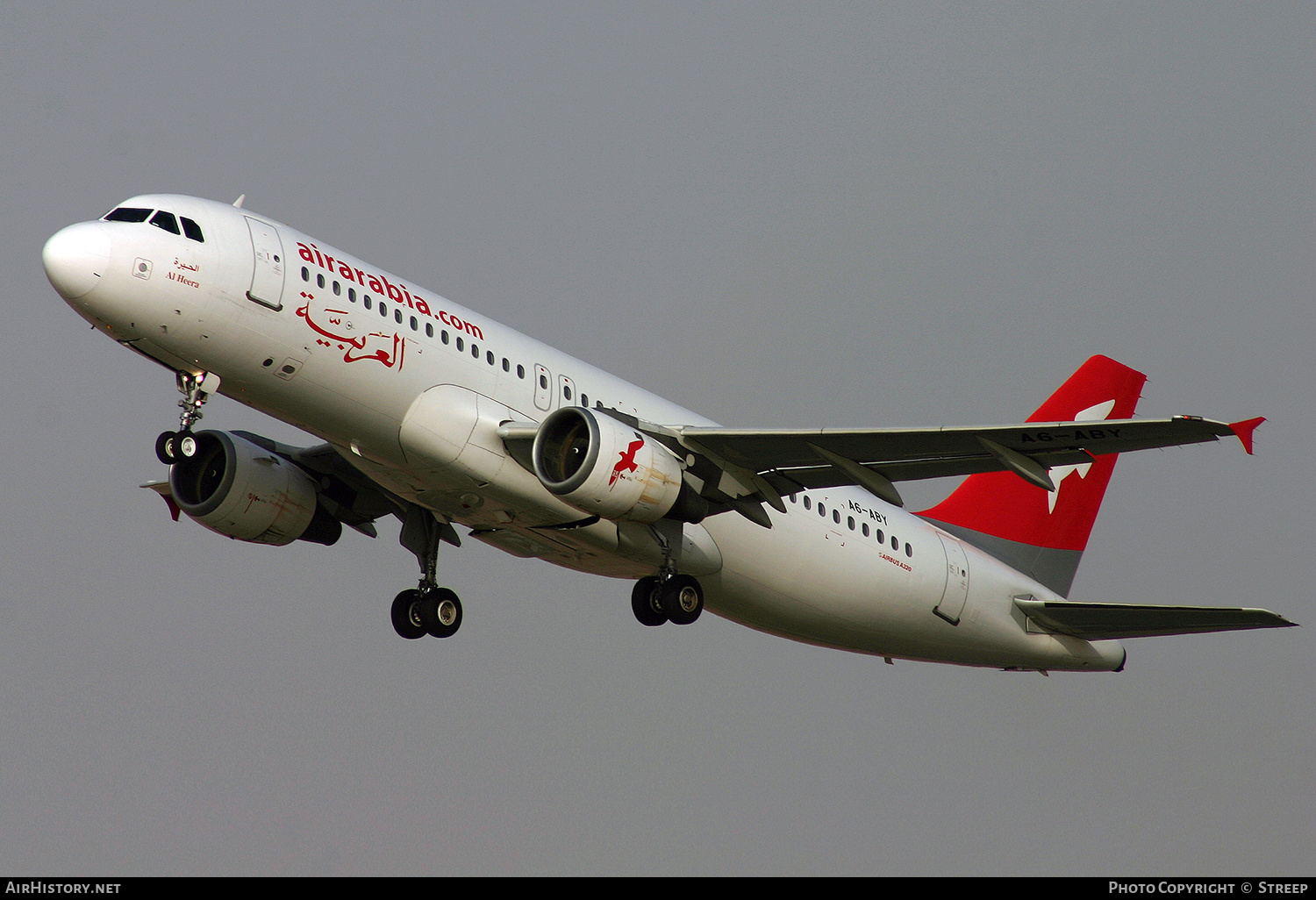 Aircraft Photo of A6-ABY | Airbus A320-211 | Air Arabia | AirHistory.net #149925