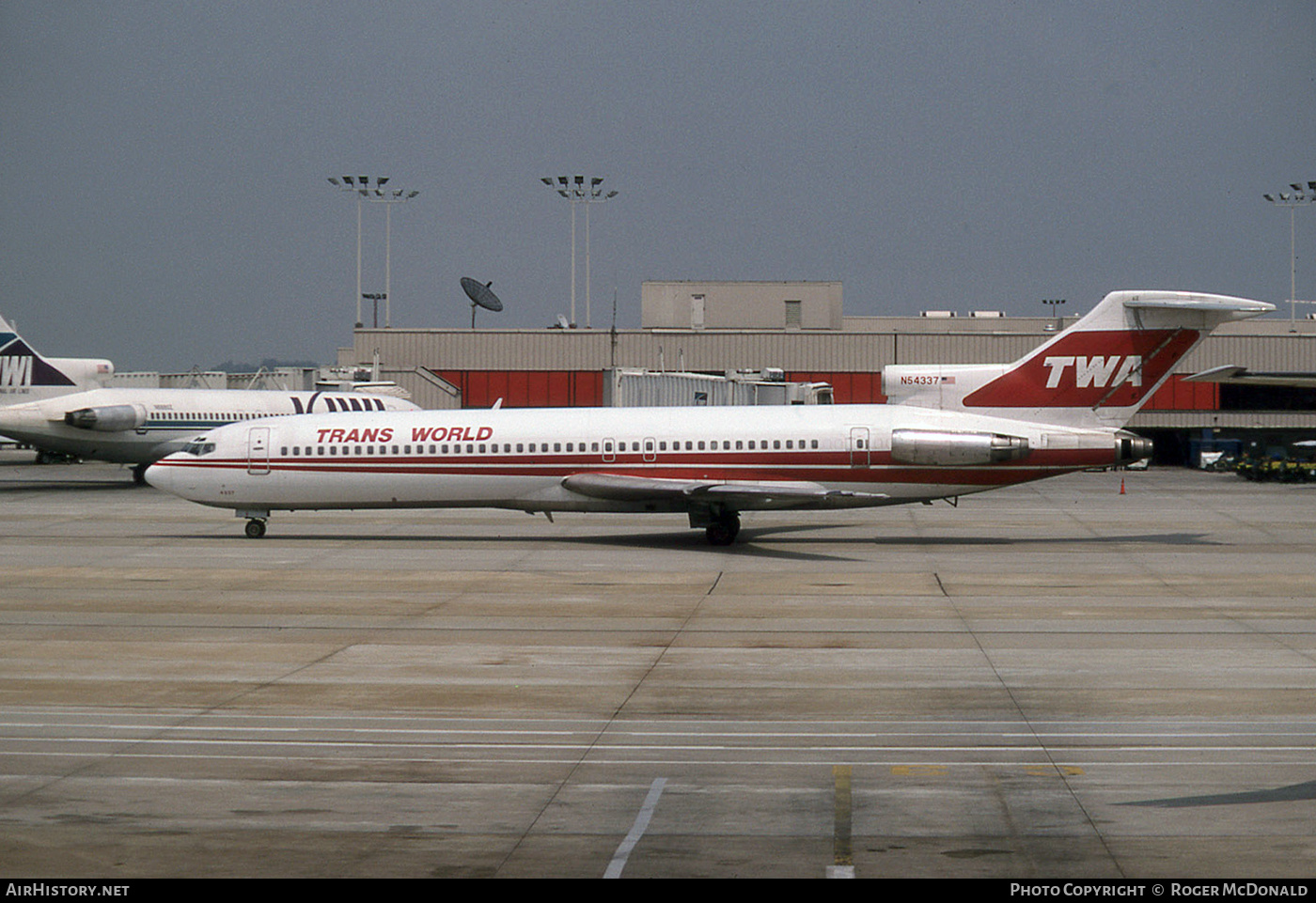 Aircraft Photo of N54337 | Boeing 727-231/Adv | Trans World Airlines - TWA | AirHistory.net #149933