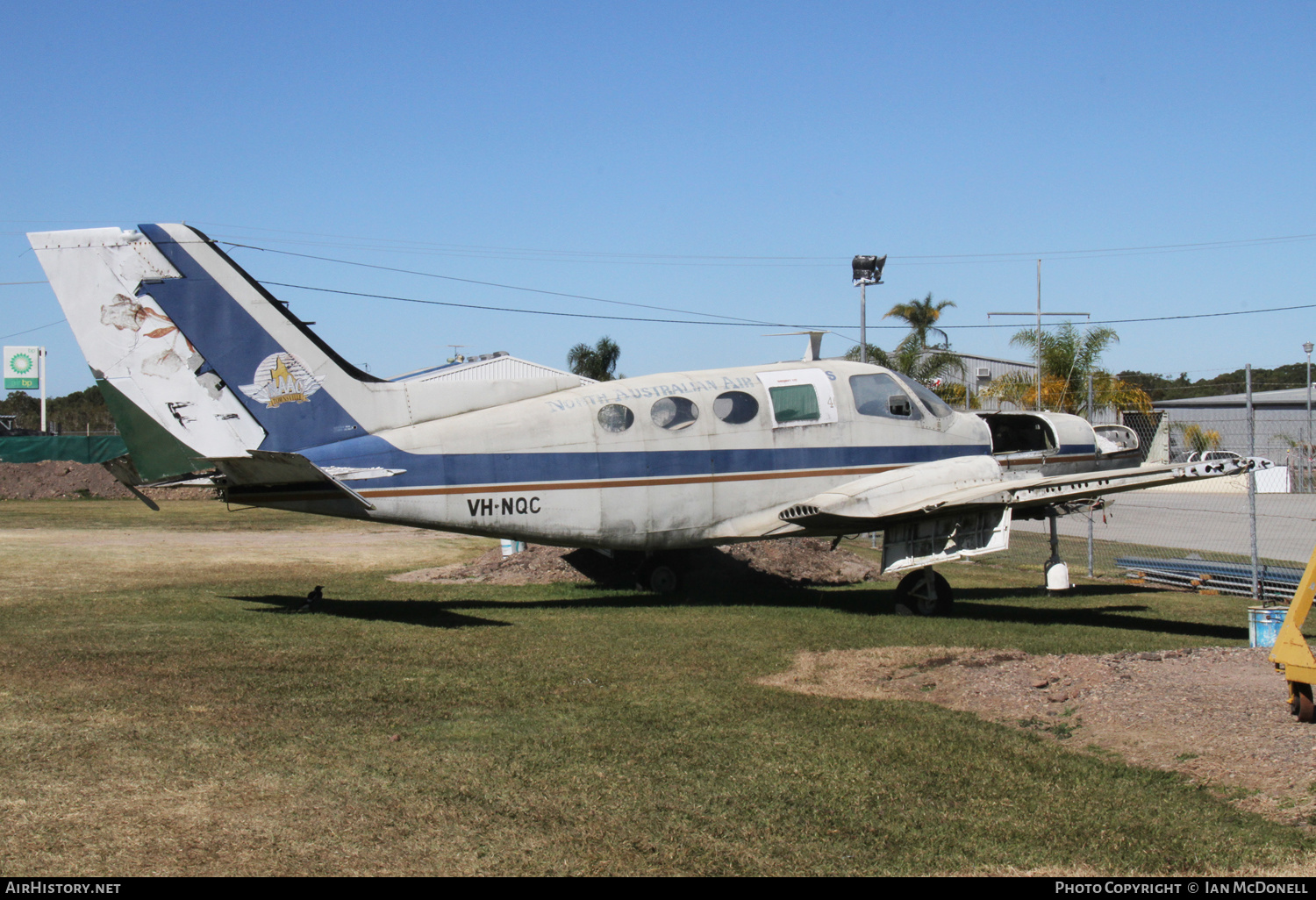 Aircraft Photo of VH-NQC | Cessna 402A | North Australian Air Charters | AirHistory.net #149944