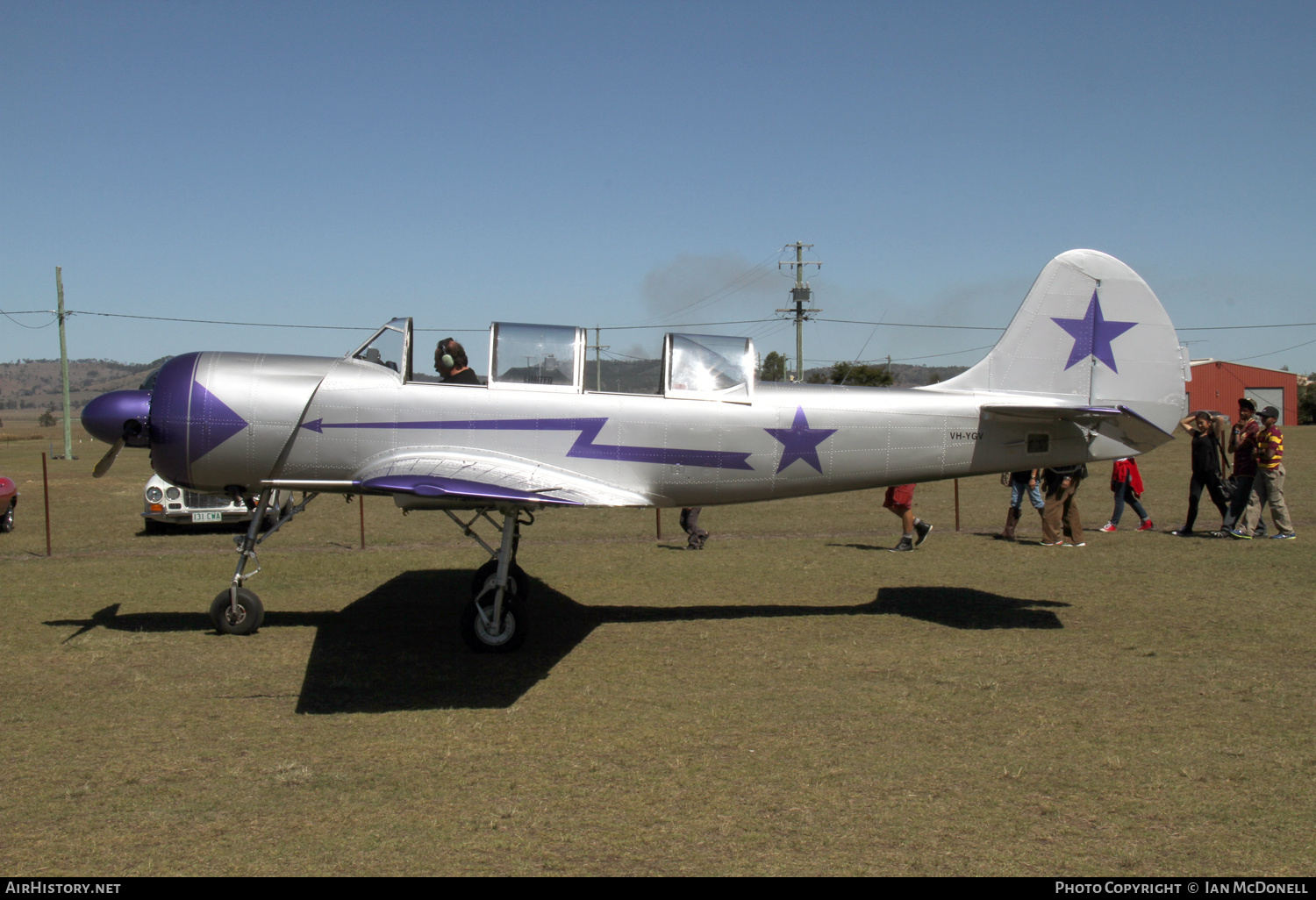 Aircraft Photo of VH-YGV | Yakovlev Yak-52 | AirHistory.net #149948