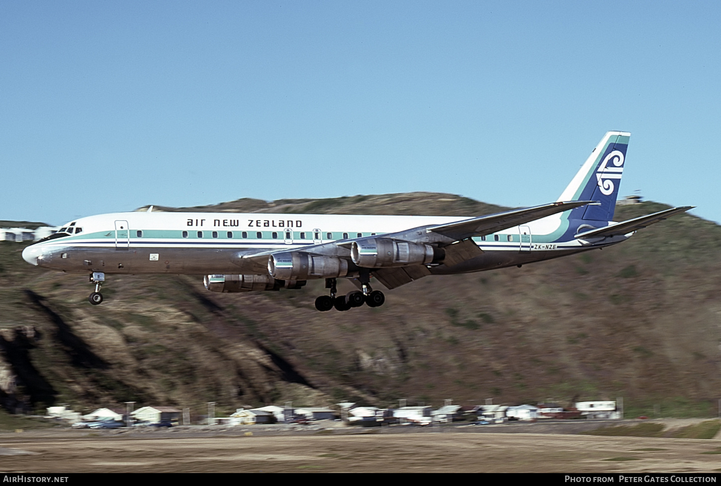 Aircraft Photo of ZK-NZE | McDonnell Douglas DC-8-52 | Air New Zealand | AirHistory.net #149950