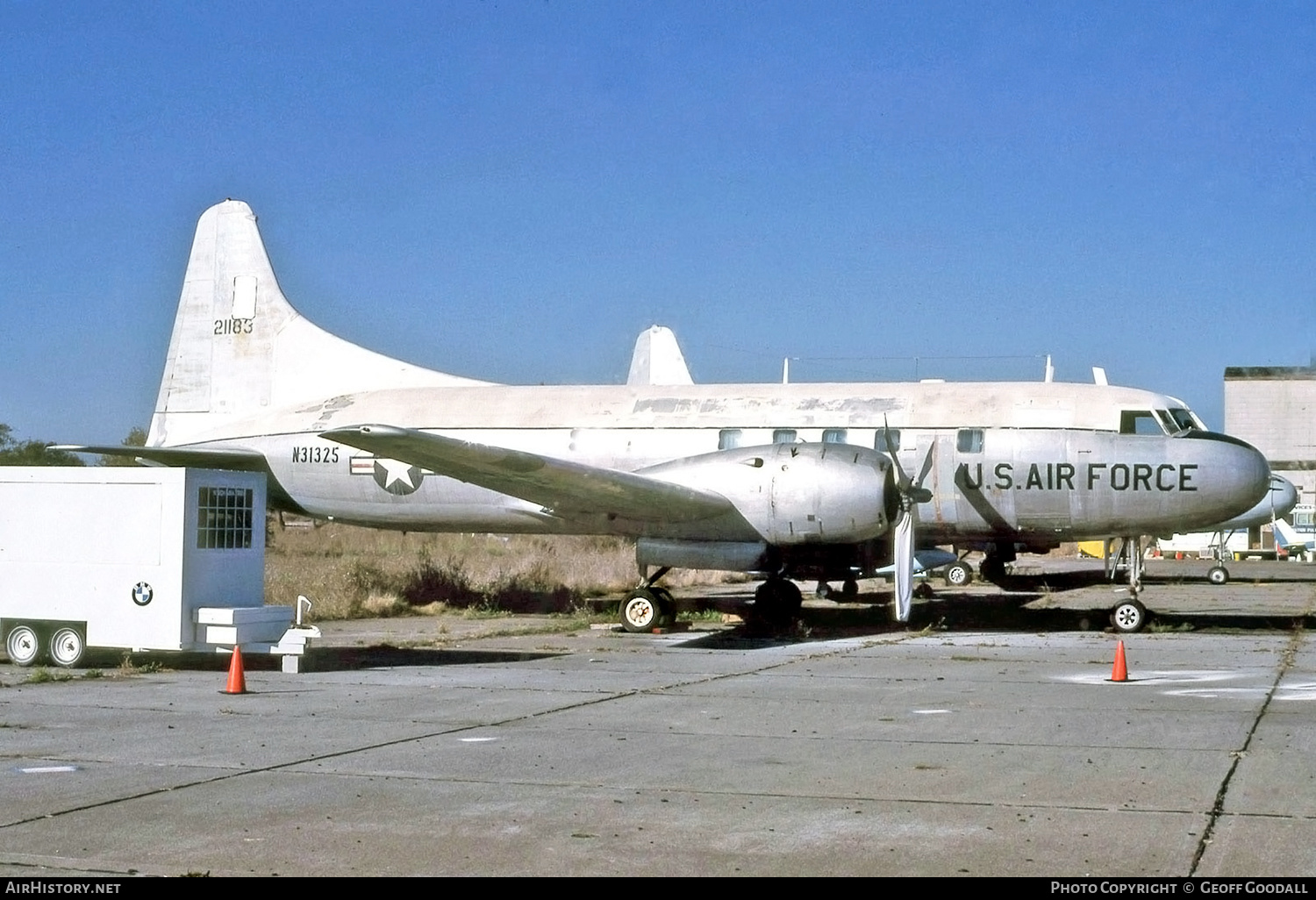 Aircraft Photo of N31325 / 21183 | Convair T-29D | USA - Air Force | AirHistory.net #149951