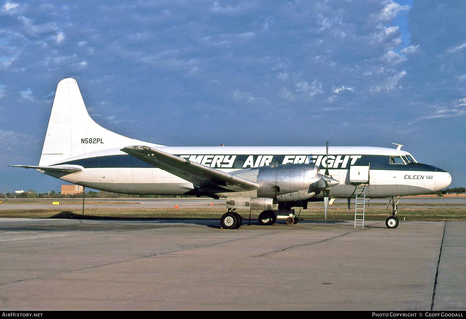 Aircraft Photo of N582PL | Convair 580/F | Emery Air Freight | AirHistory.net #149953