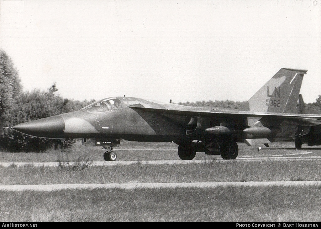 Aircraft Photo of 70-2362 / AF70-362 | General Dynamics F-111F Aardvark | USA - Air Force | AirHistory.net #149963