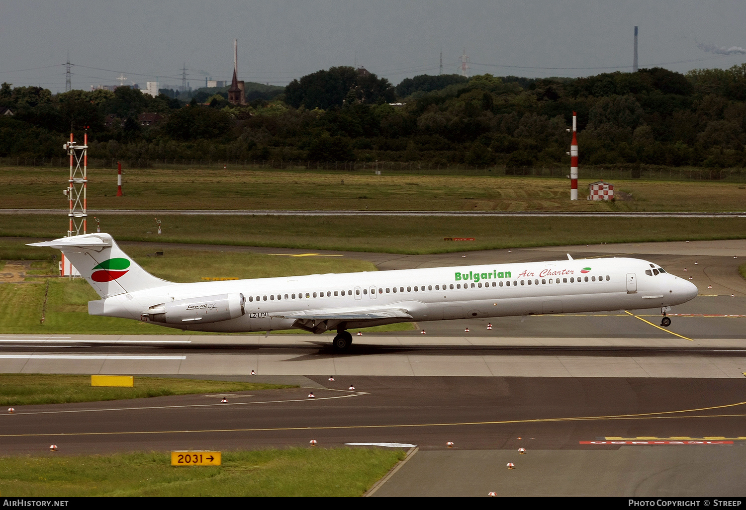 Aircraft Photo of LZ-LDU | McDonnell Douglas MD-82 (DC-9-82) | Bulgarian Air Charter | AirHistory.net #149967