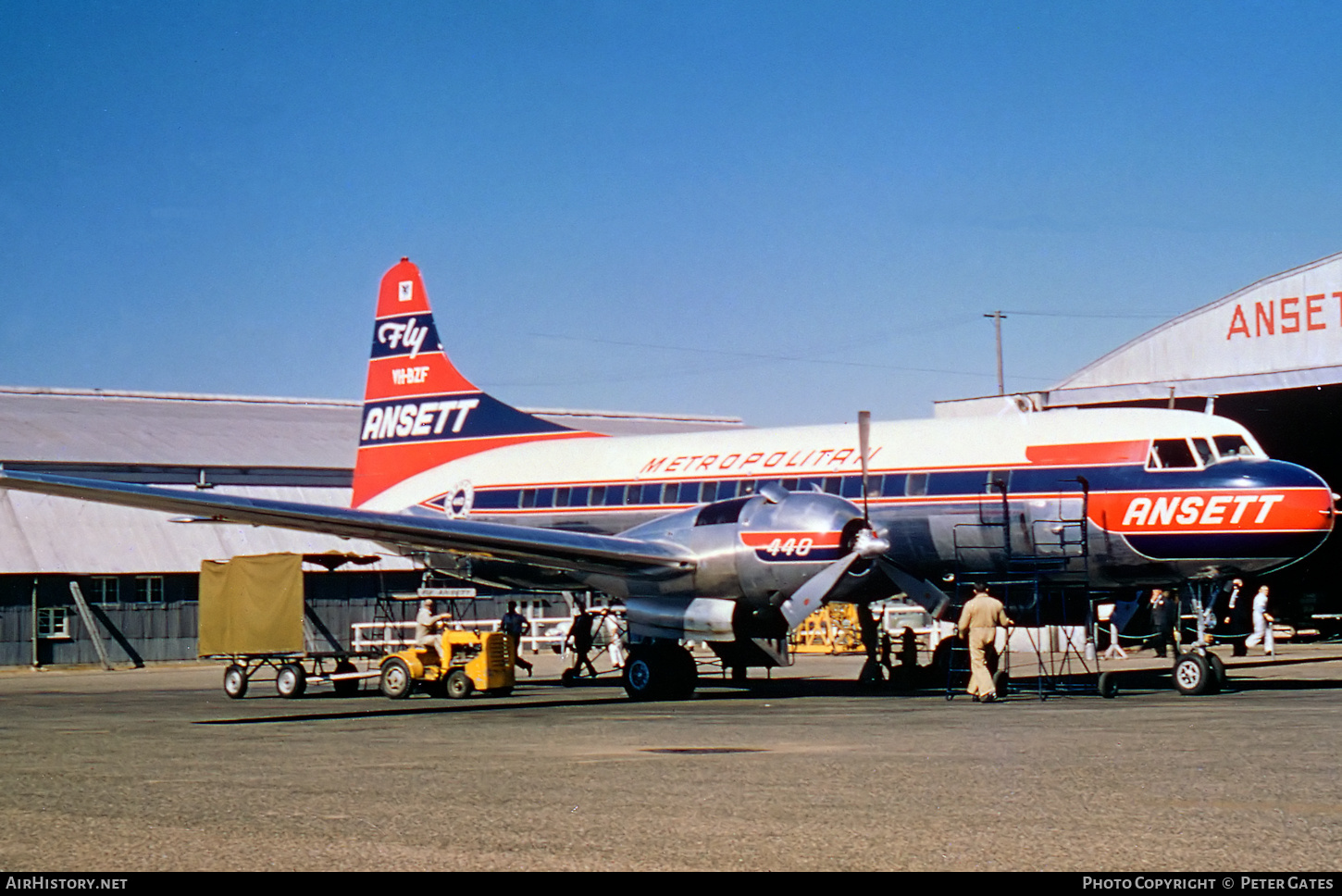 Aircraft Photo of VH-BZF | Convair 440-97 Metropolitan | Ansett Airways | AirHistory.net #149977