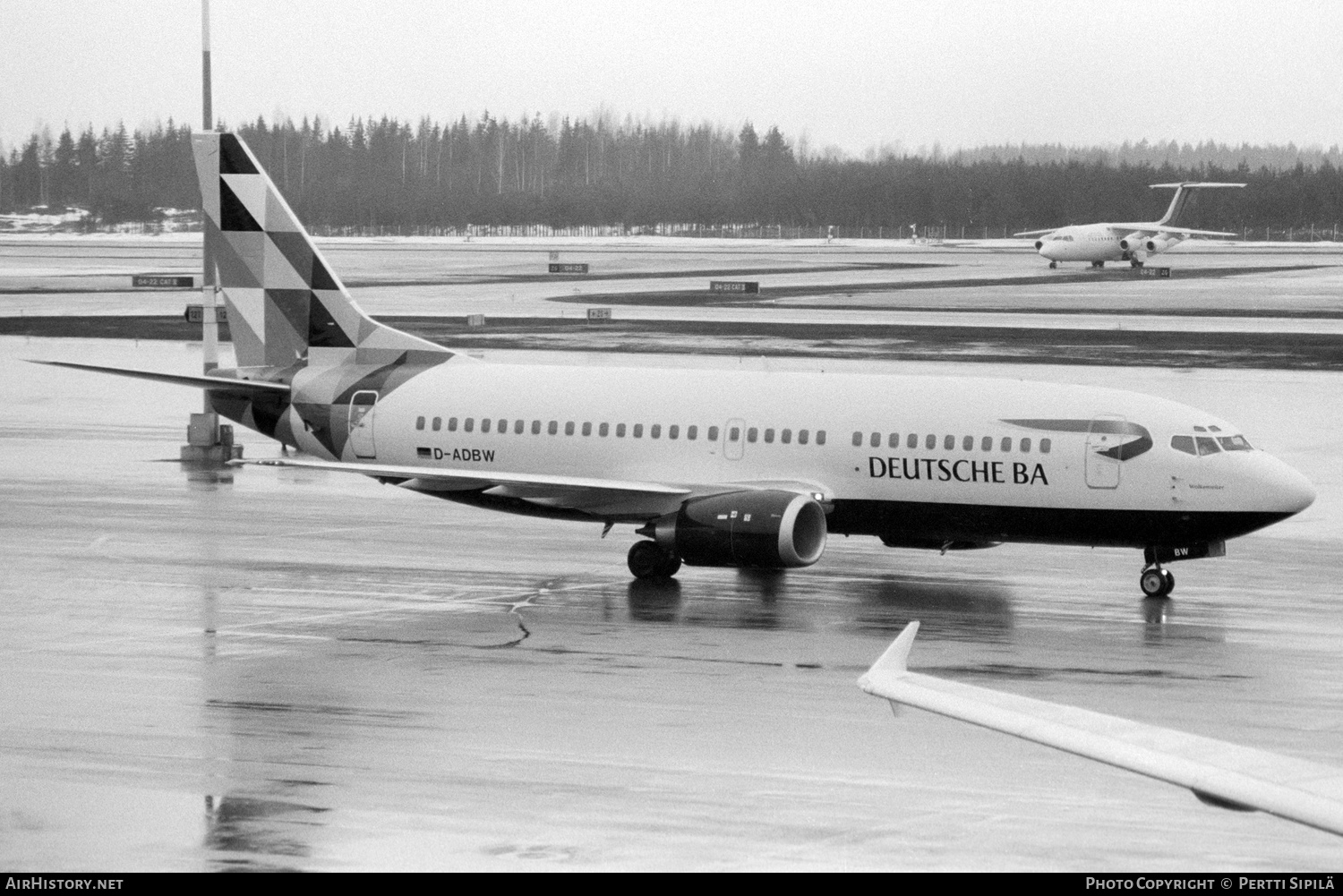 Aircraft Photo of D-ADBW | Boeing 737-31S | Deutsche BA | AirHistory.net #149987