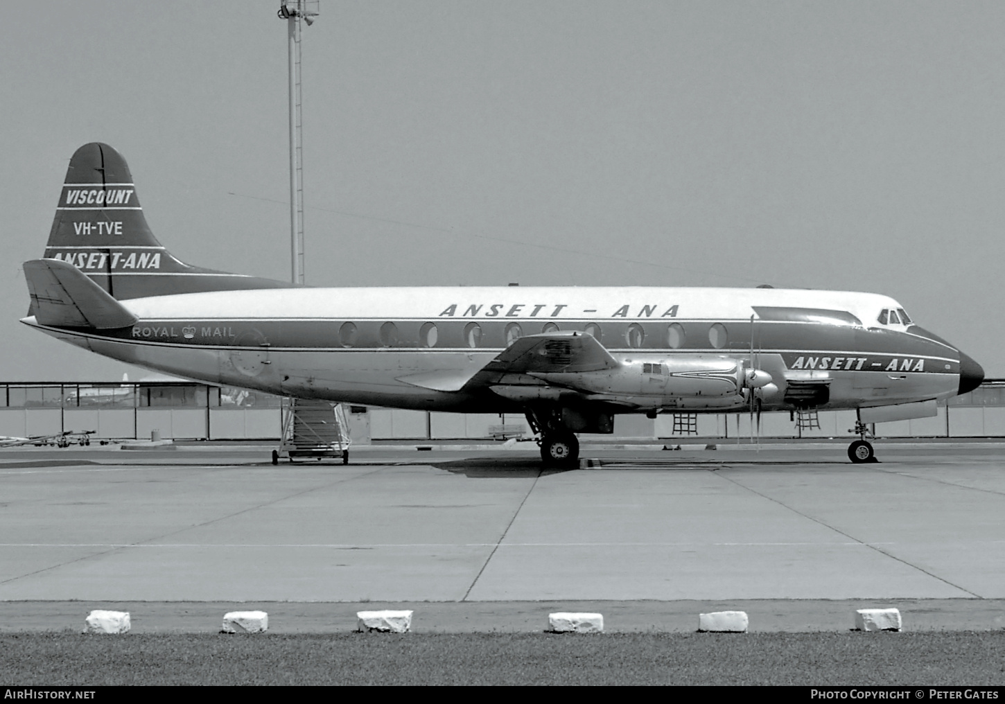 Aircraft Photo of VH-TVE | Vickers 720 Viscount | Ansett - ANA | AirHistory.net #149995