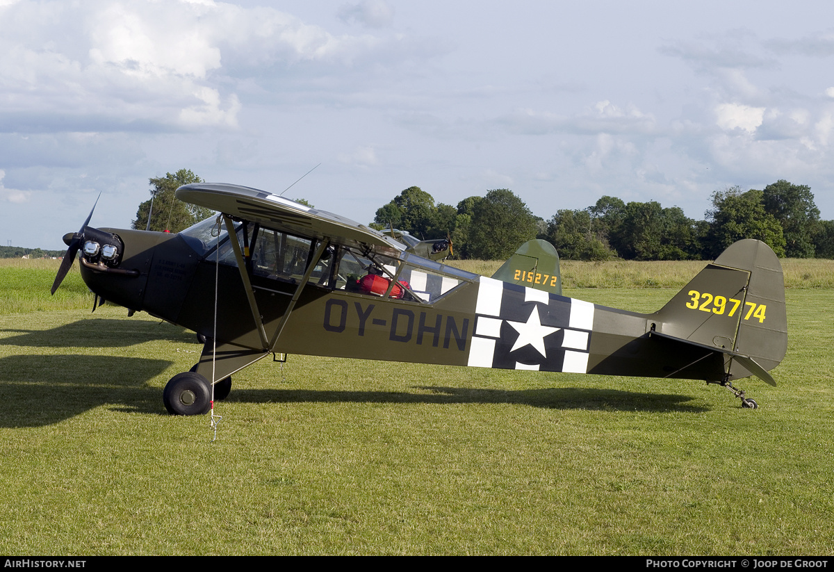 Aircraft Photo of OY-DHN / 329774 | Piper J-3C-65 Cub | USA - Air Force | AirHistory.net #149999