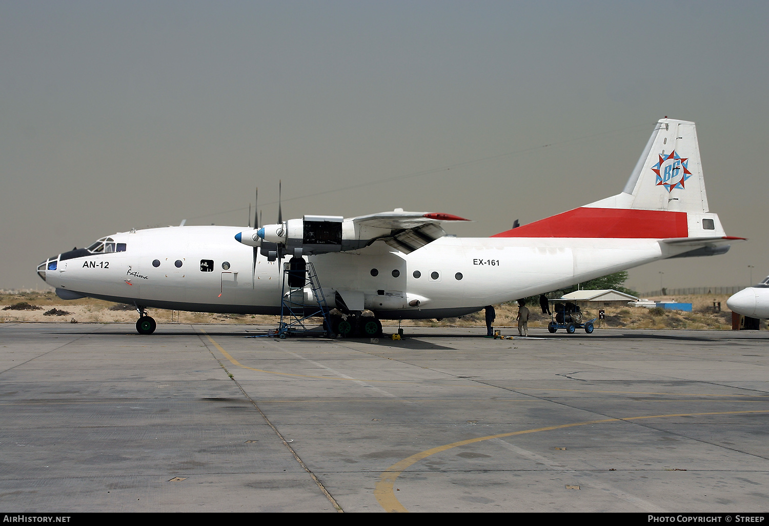 Aircraft Photo of EX-161 | Antonov An-12BP | British Gulf International Airlines | AirHistory.net #150012