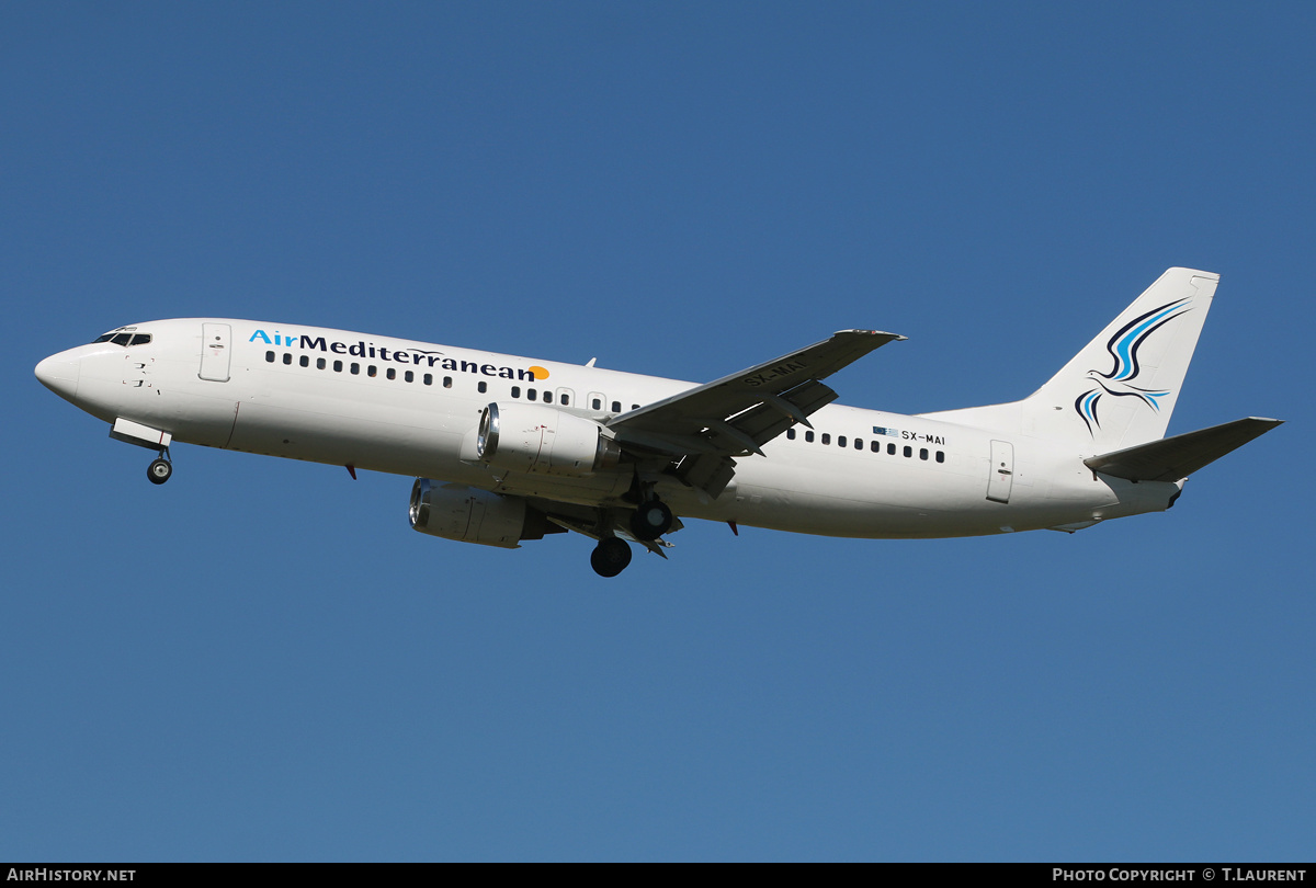 Aircraft Photo of SX-MAI | Boeing 737-4K5 | Air Mediterranean | AirHistory.net #150016