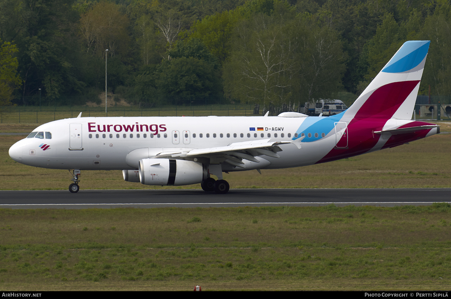 Aircraft Photo of D-AGWV | Airbus A319-132 | Eurowings | AirHistory.net #150036