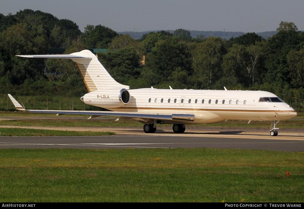 Aircraft Photo of M-LOLA | Bombardier Global Express XRS (BD-700-1A10) | AirHistory.net #150050