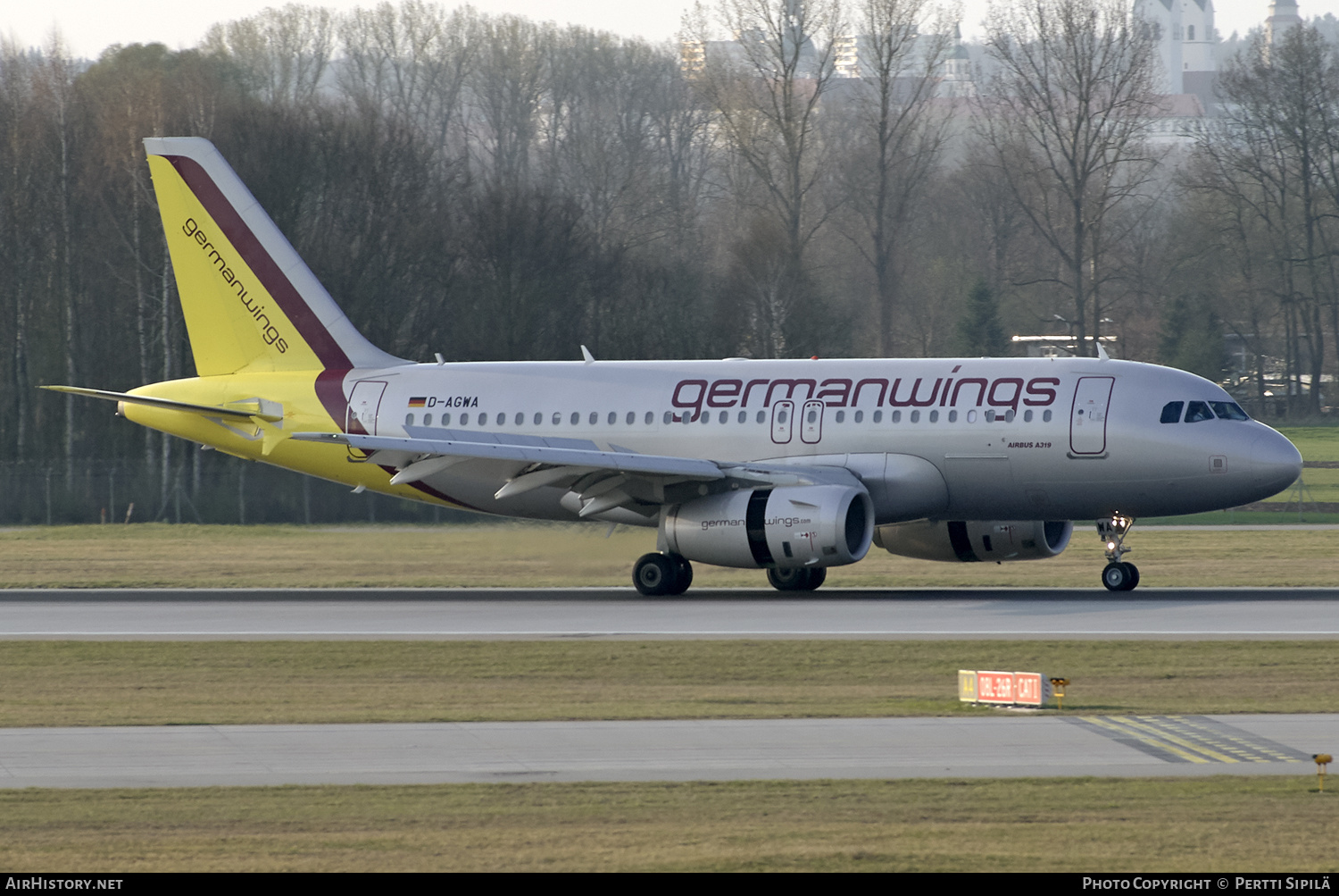 Aircraft Photo of D-AGWA | Airbus A319-132 | Germanwings | AirHistory.net #150055