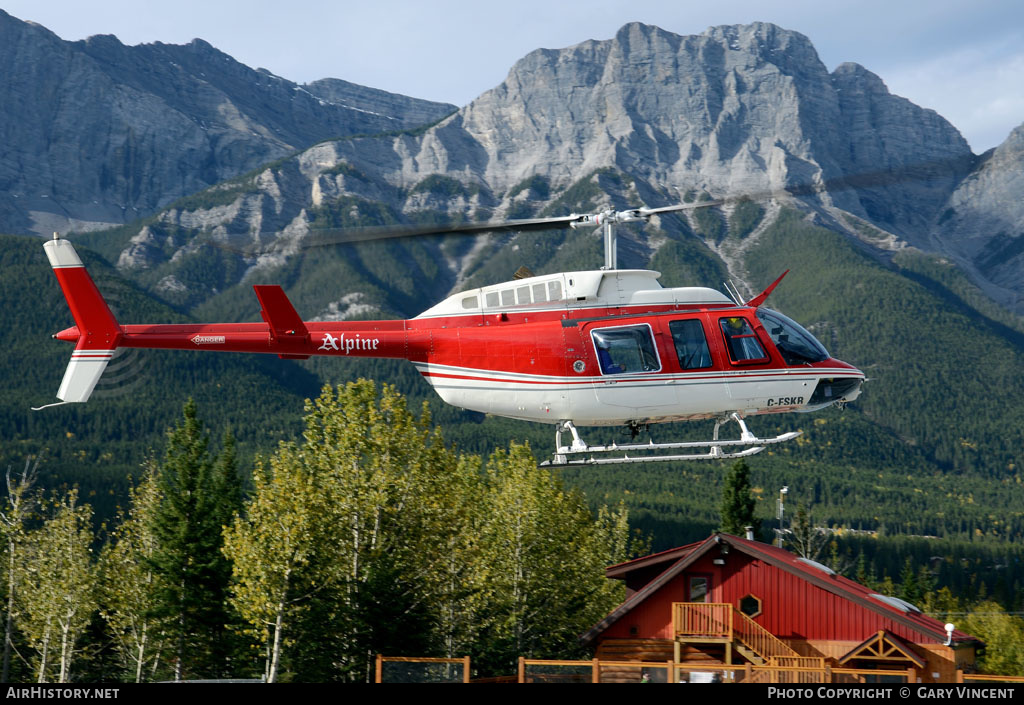 Aircraft Photo of C-FSKR | Bell 206L LongRanger | Alpine Helicopters | AirHistory.net #150061