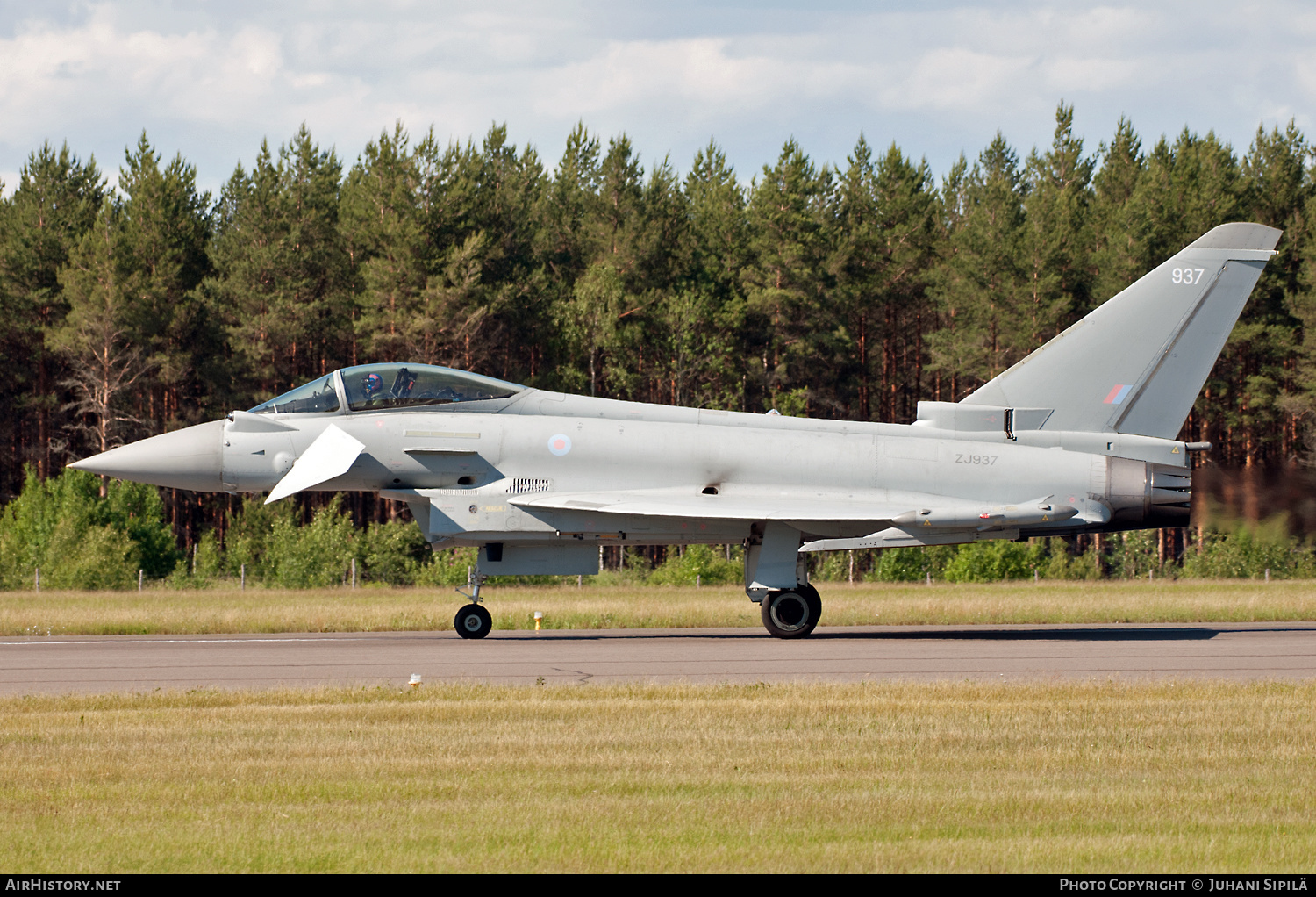 Aircraft Photo of ZJ937 | Eurofighter EF-2000 Typhoon FGR4 | UK - Air Force | AirHistory.net #150064
