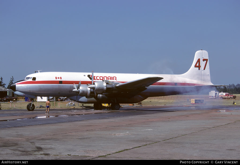Aircraft Photo of C-GICD | Douglas DC-6B | Conair Aviation | AirHistory.net #150069