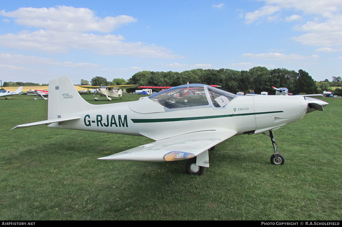 Aircraft Photo of G-RJAM | Aviamilano F.8L Falco | AirHistory.net #150074