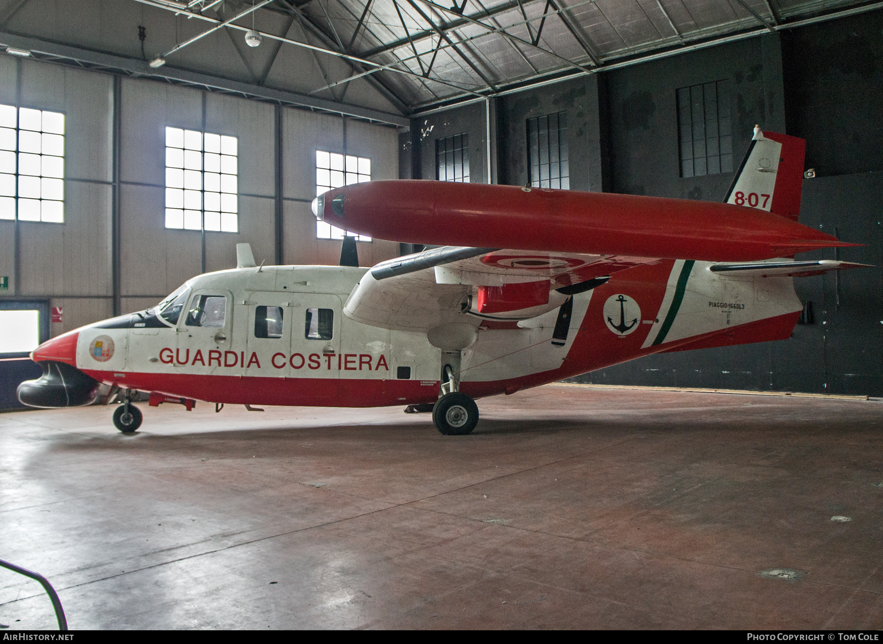 Aircraft Photo of MM25165 | Piaggio P-166DL-3/SEM | Italy - Guardia Costiera | AirHistory.net #150080