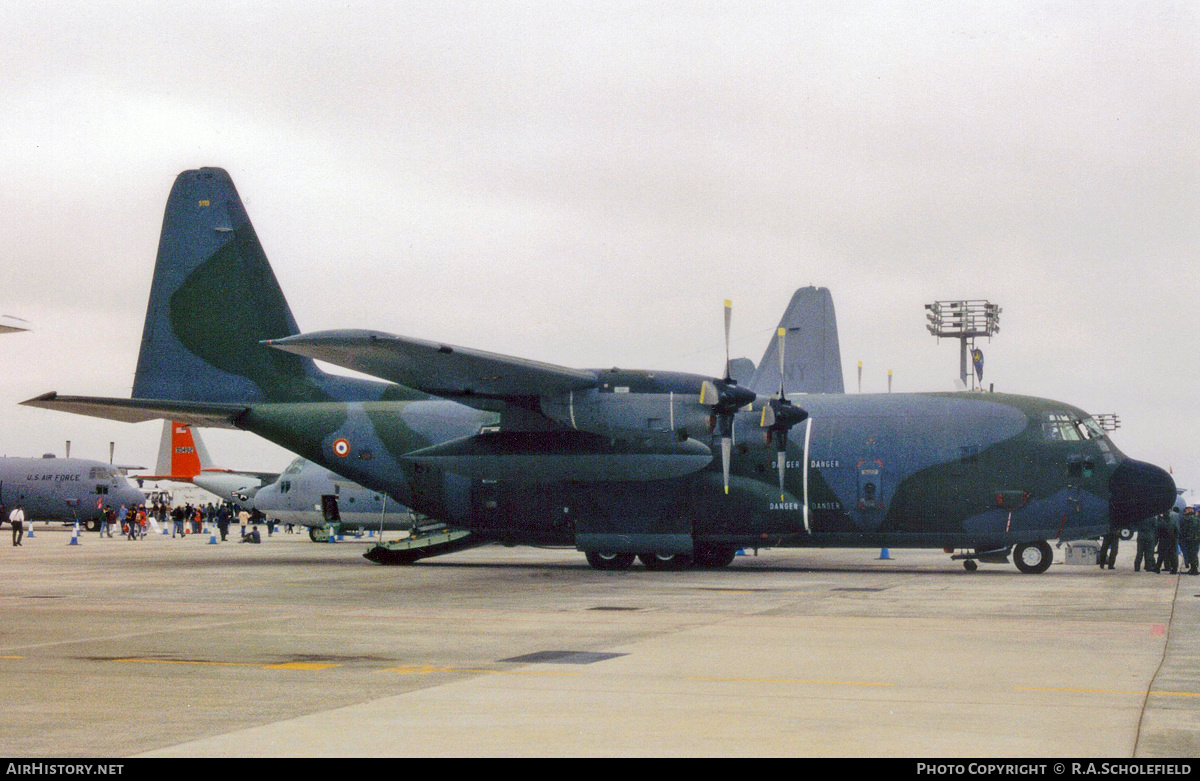 Aircraft Photo of 5119 | Lockheed C-130H Hercules | France - Air Force | AirHistory.net #150092
