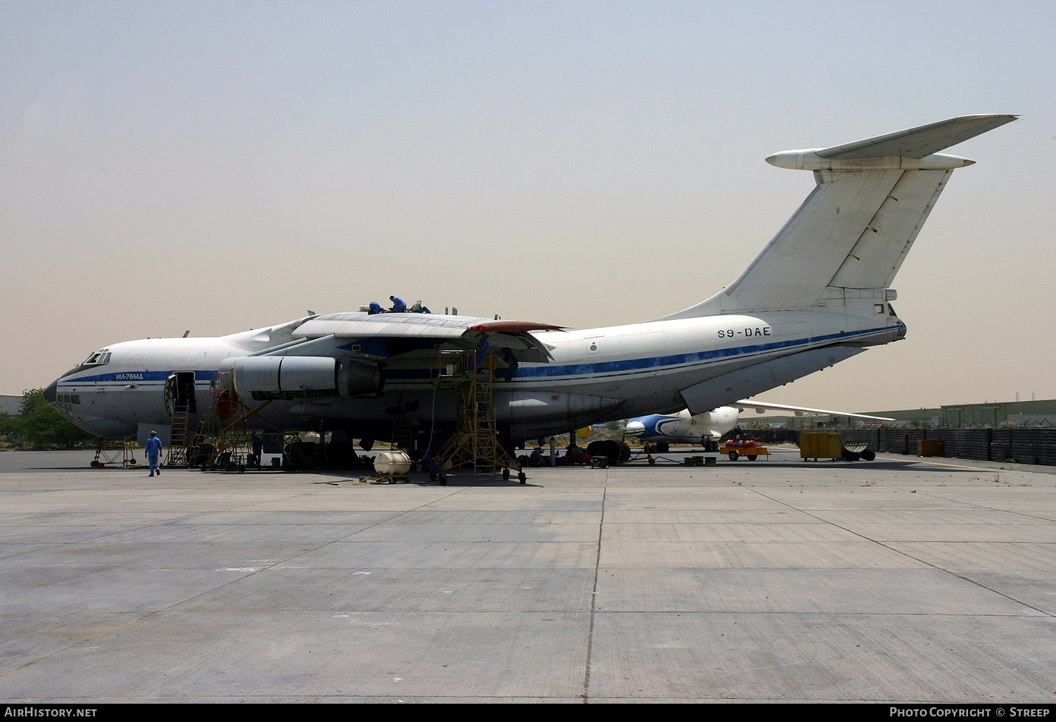 Aircraft Photo of S9-DAE | Ilyushin Il-76MD | Global Aviation | AirHistory.net #150103