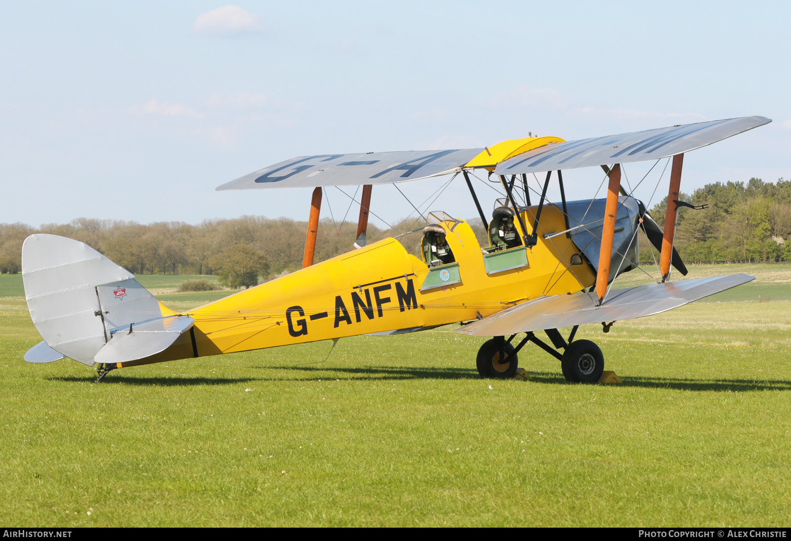 Aircraft Photo of G-ANFM | De Havilland D.H. 82A Tiger Moth II | AirHistory.net #150124