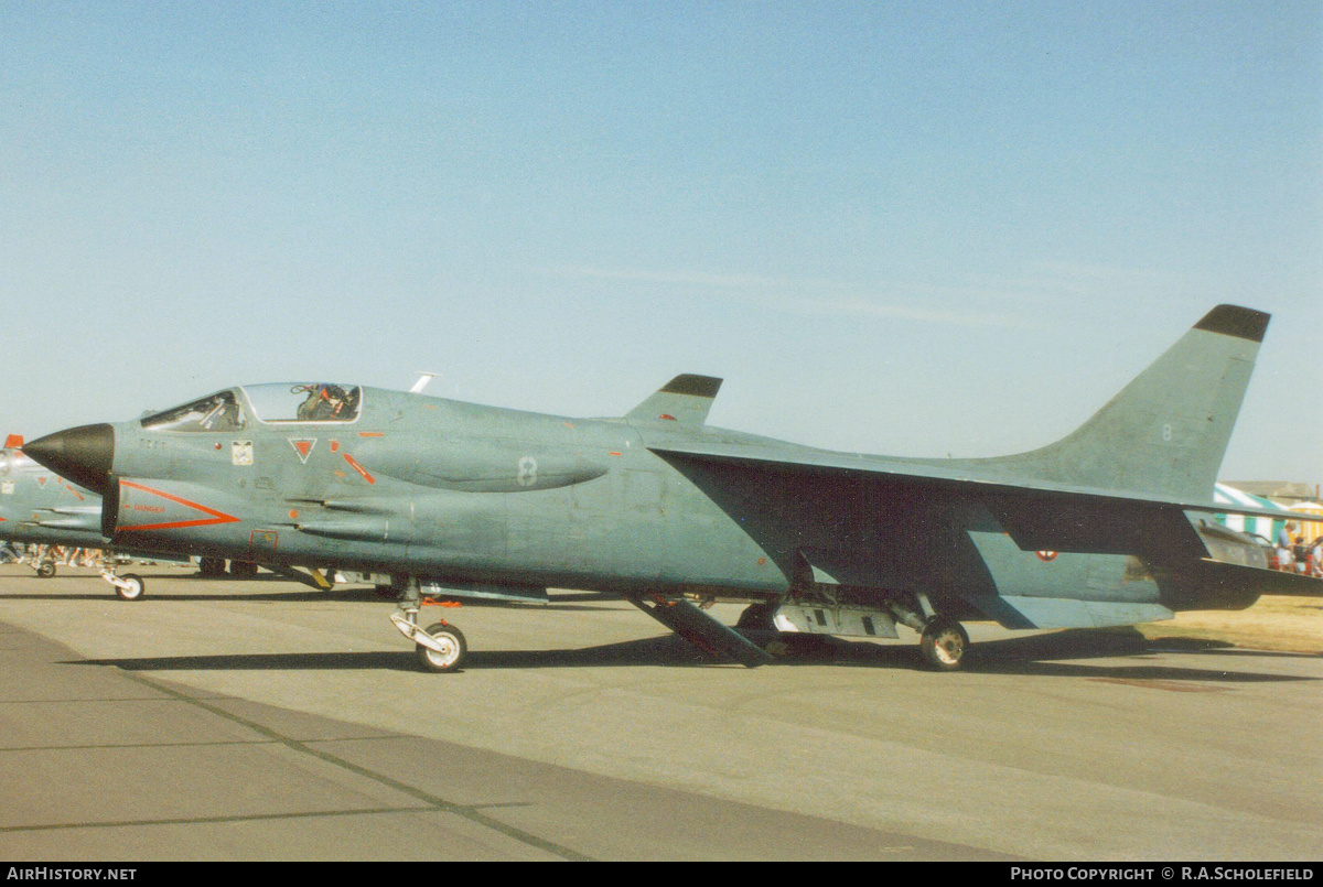 Aircraft Photo of 8 | Vought F-8E(FN) Crusader | France - Navy | AirHistory.net #150129