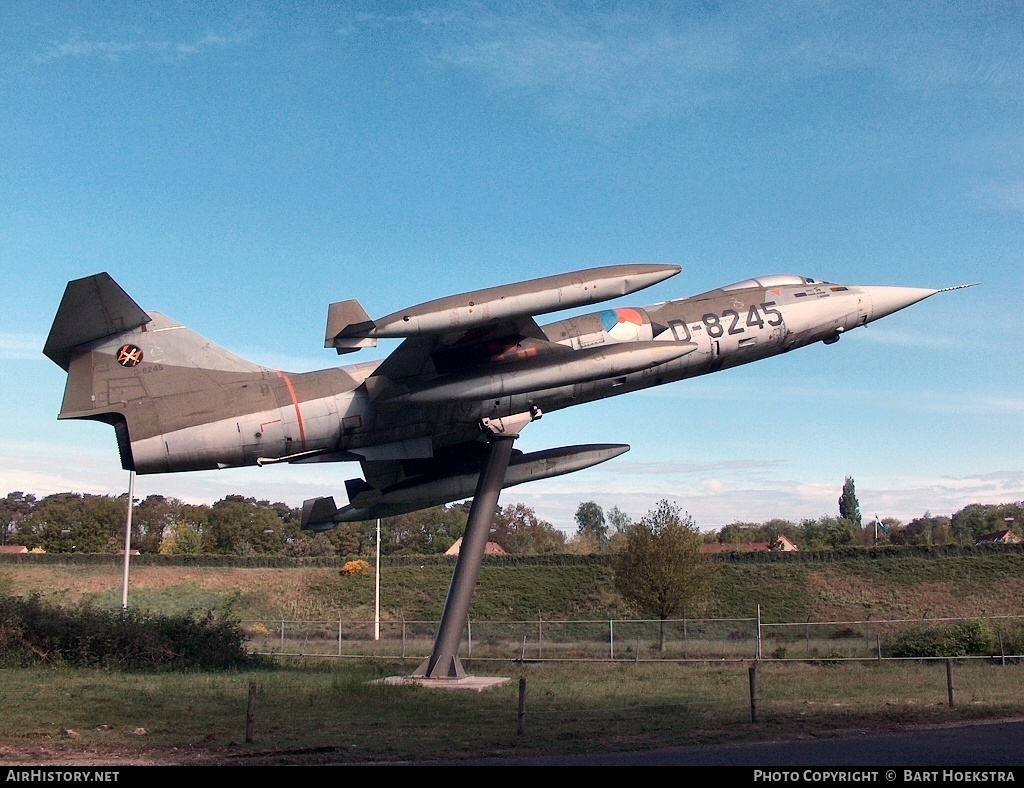 Aircraft Photo of D-8245 | Lockheed F-104G Starfighter | Netherlands - Air Force | AirHistory.net #150163