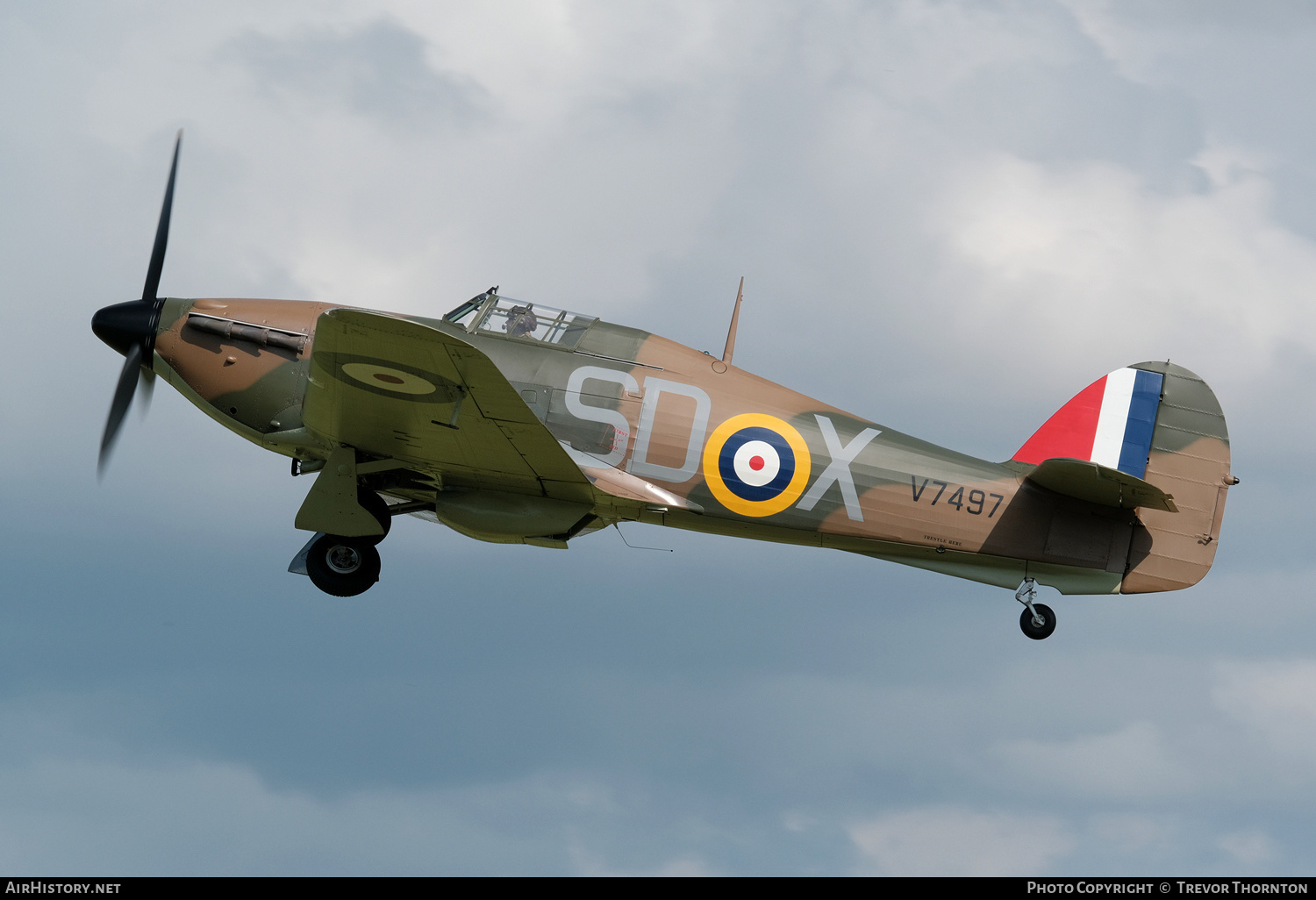 Aircraft Photo of G-HRLI / V7497 | Hawker Hurricane Mk1 | UK - Air Force | AirHistory.net #150171